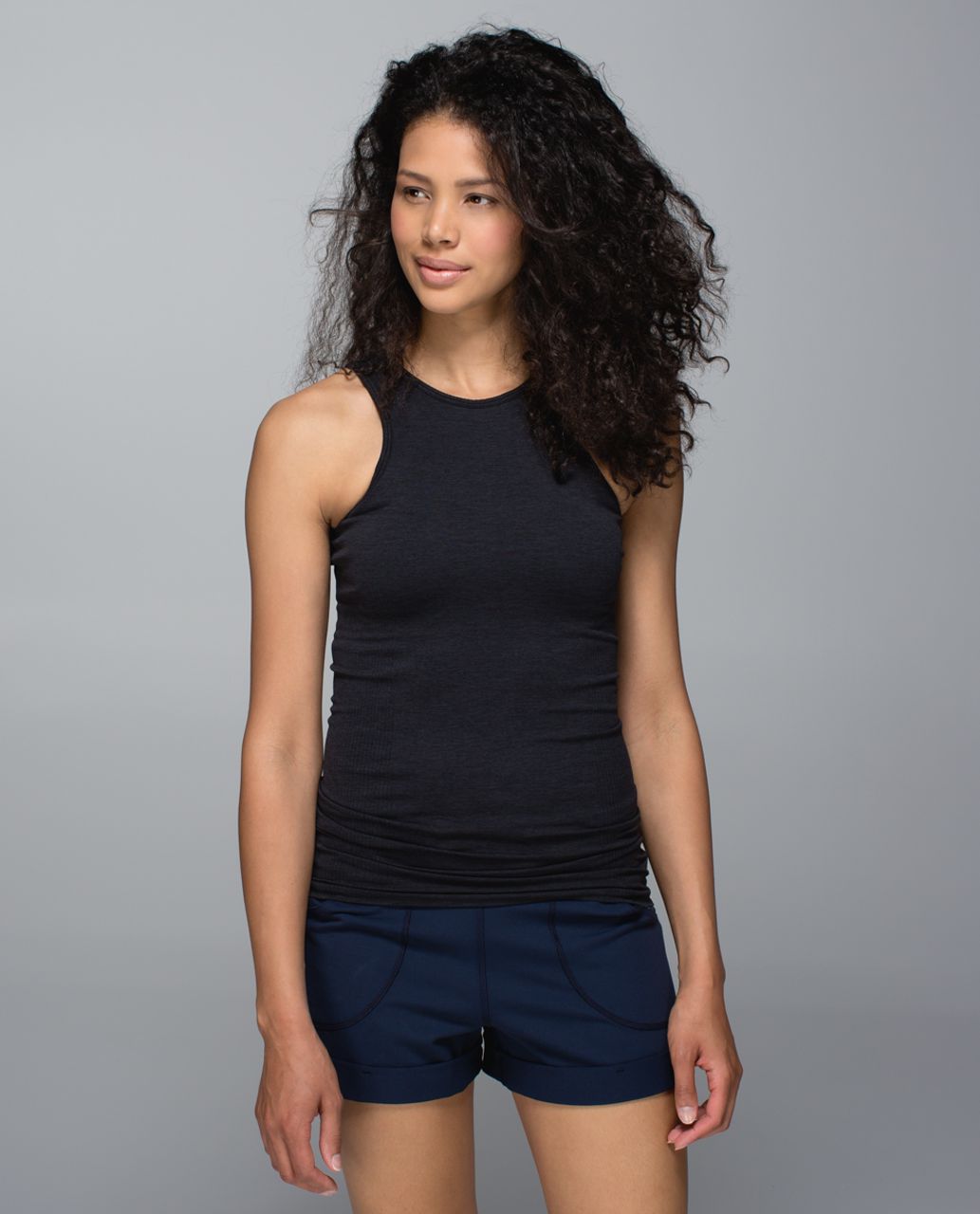 EFFORTLESS SEAMLESS TANK-BLACK - Urbane South