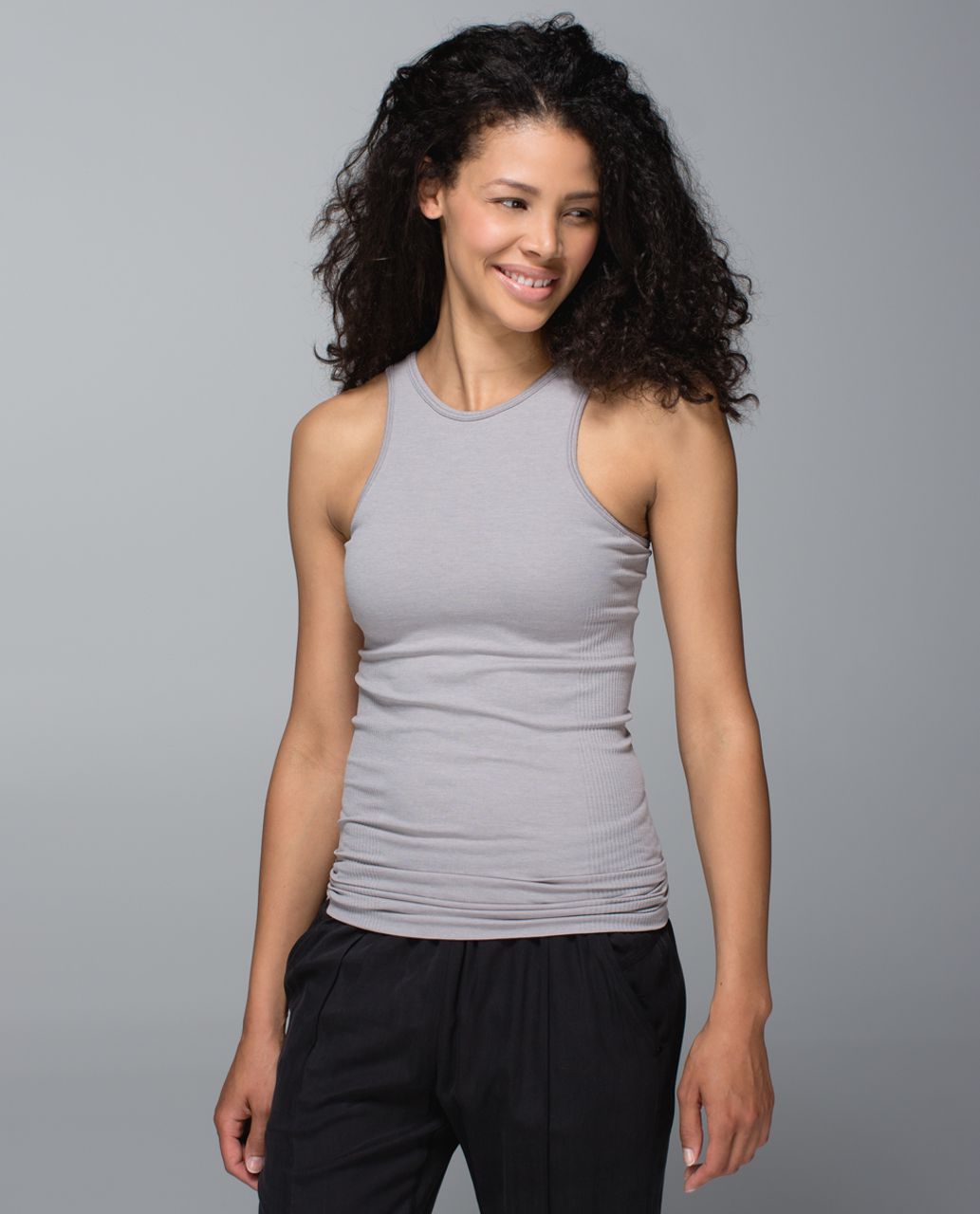 Lululemon Seamlessly Covered Tank - Heathered Medium Grey