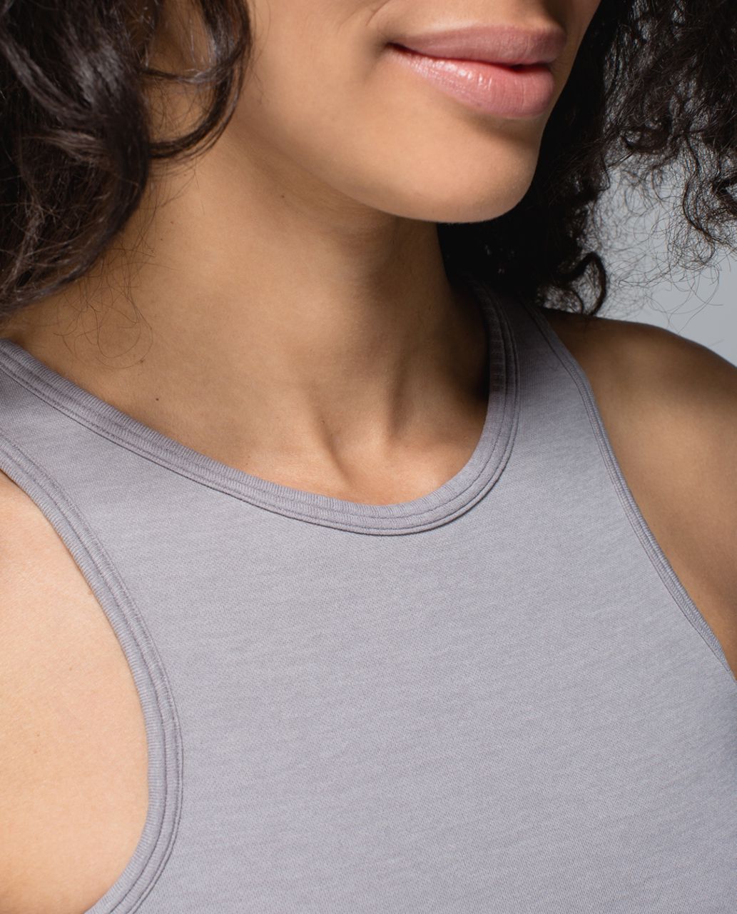 Lululemon Seamlessly Covered Tank - Heathered Medium Grey