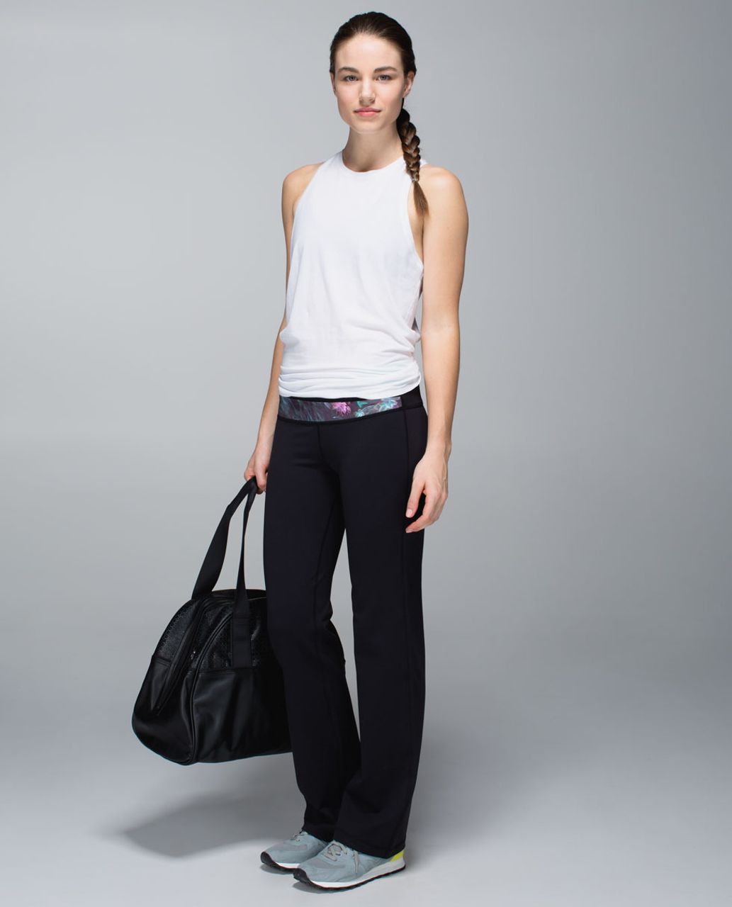 Lululemon Astro Pant *Full-On Luon (Regular) - Black / Heathered Opal / Curious Jungle Multi