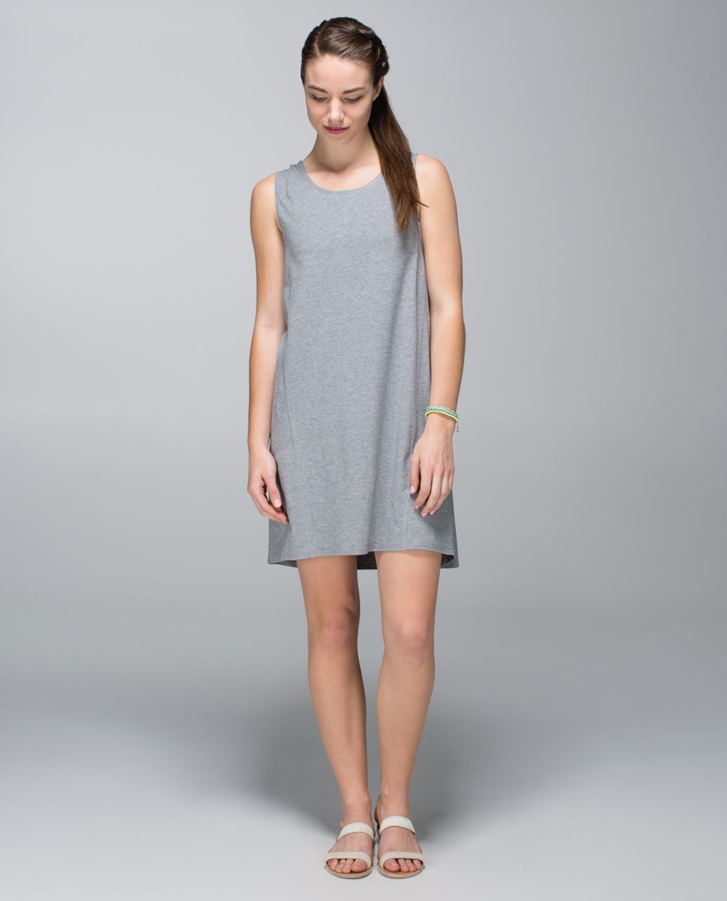 Lululemon Salutation To Savasana Dress - Heathered Medium Grey