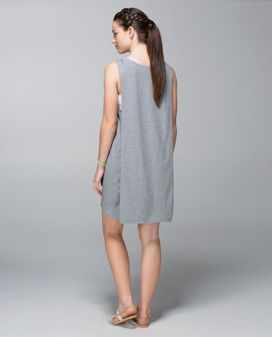 Lululemon Salutation To Savasana Dress - Heathered Medium Grey