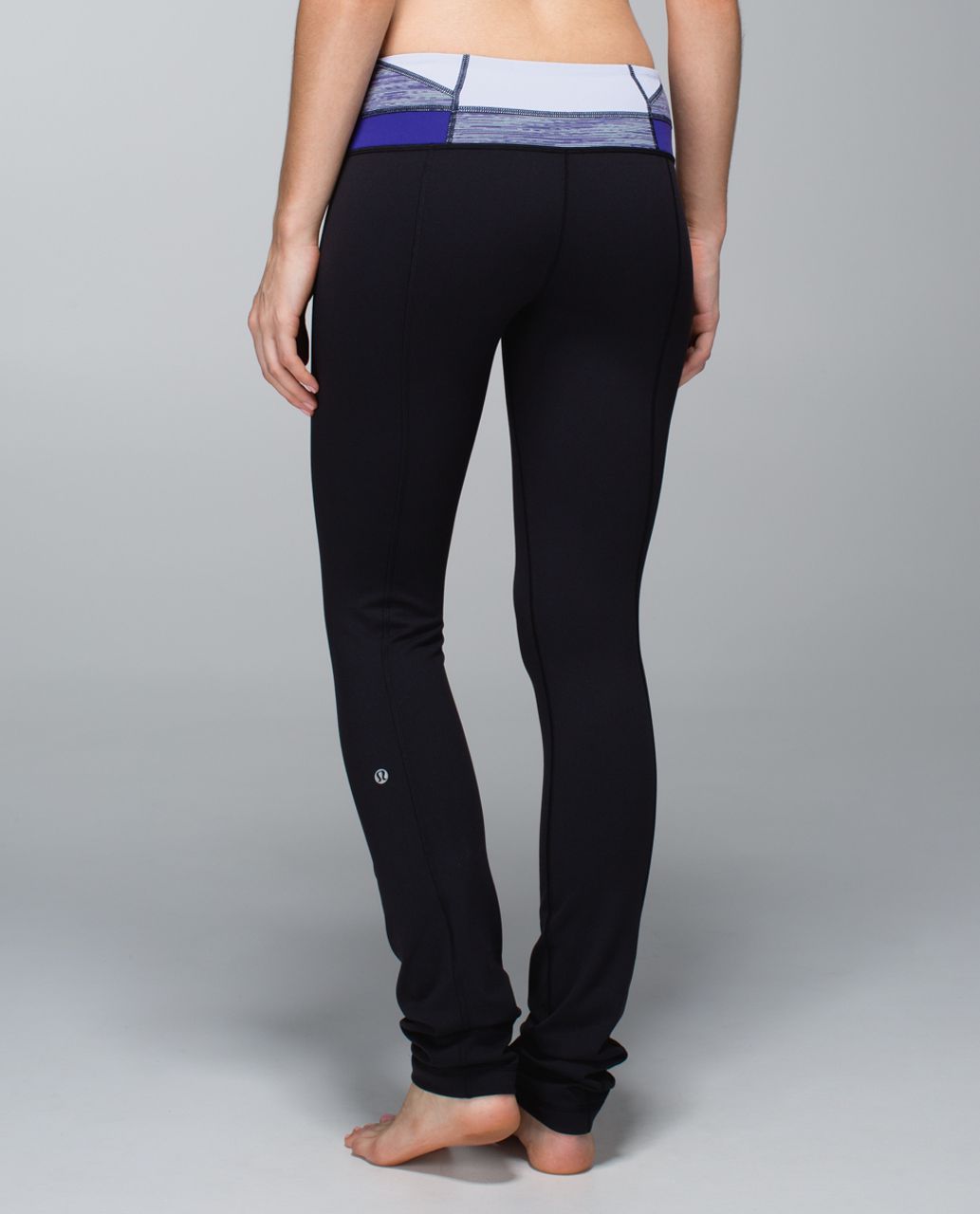 Lululemon Skinny Groove Pant *Full-On Luon - Black / Su14 Quilt 10 - lulu  fanatics