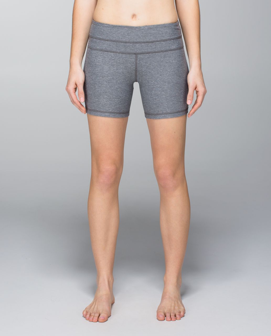 Lululemon Groove Short (Regular) - Heathered Slate