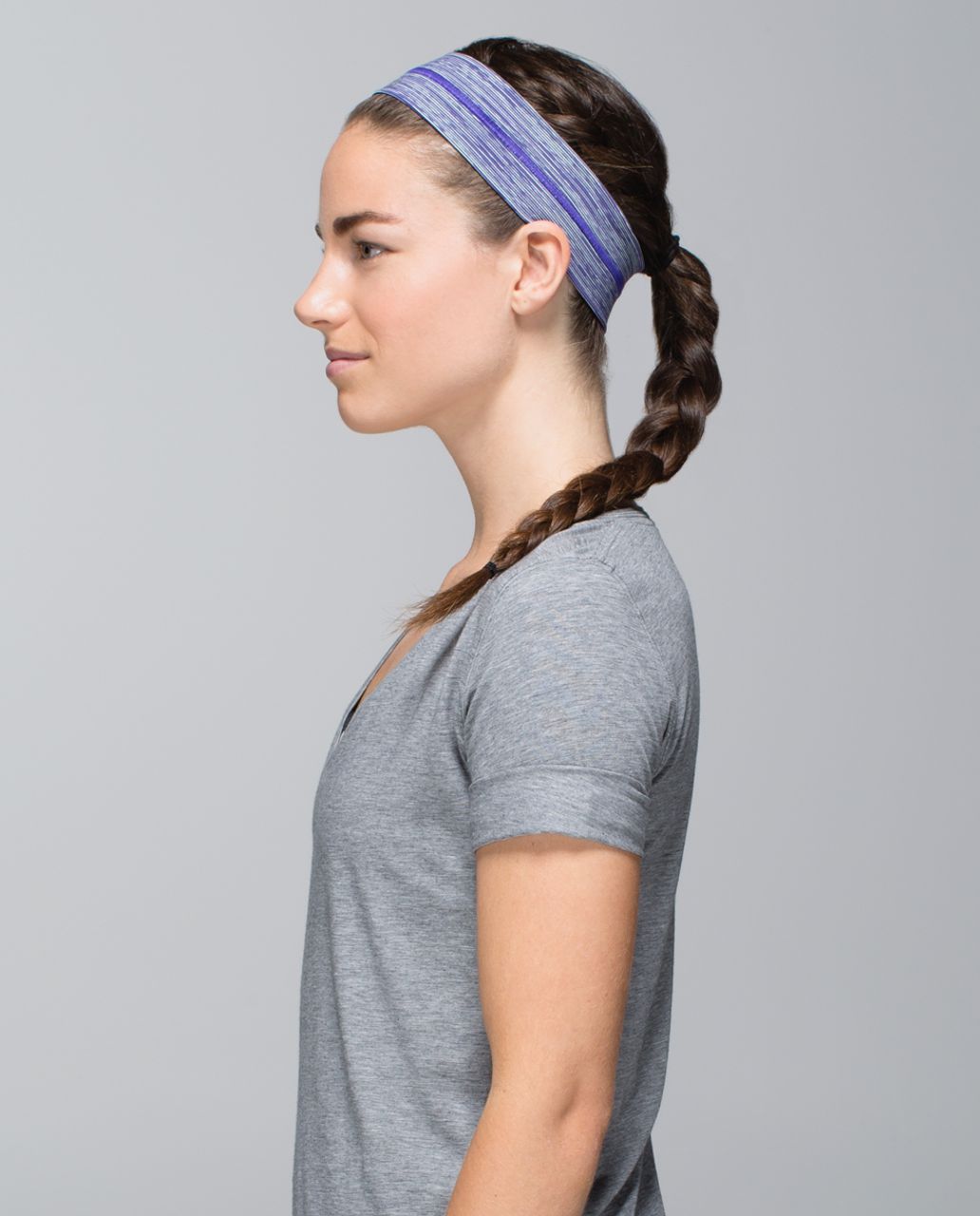 Lululemon Fly Away Tamer Headband - Wee Are From Space Bruised Berry