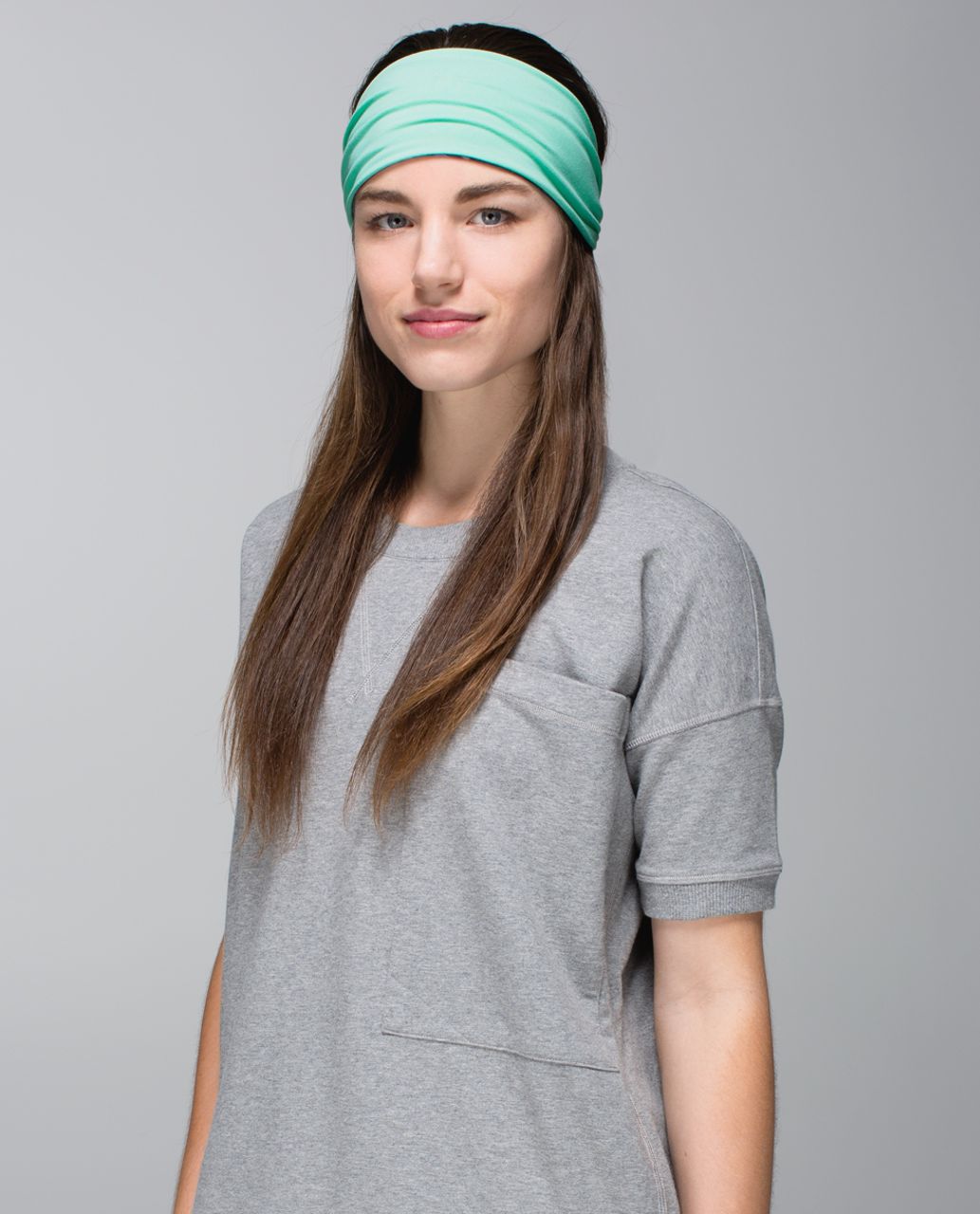 Lululemon Bang Buster Headband *Reversible - Opal / Curious Jungle Multi