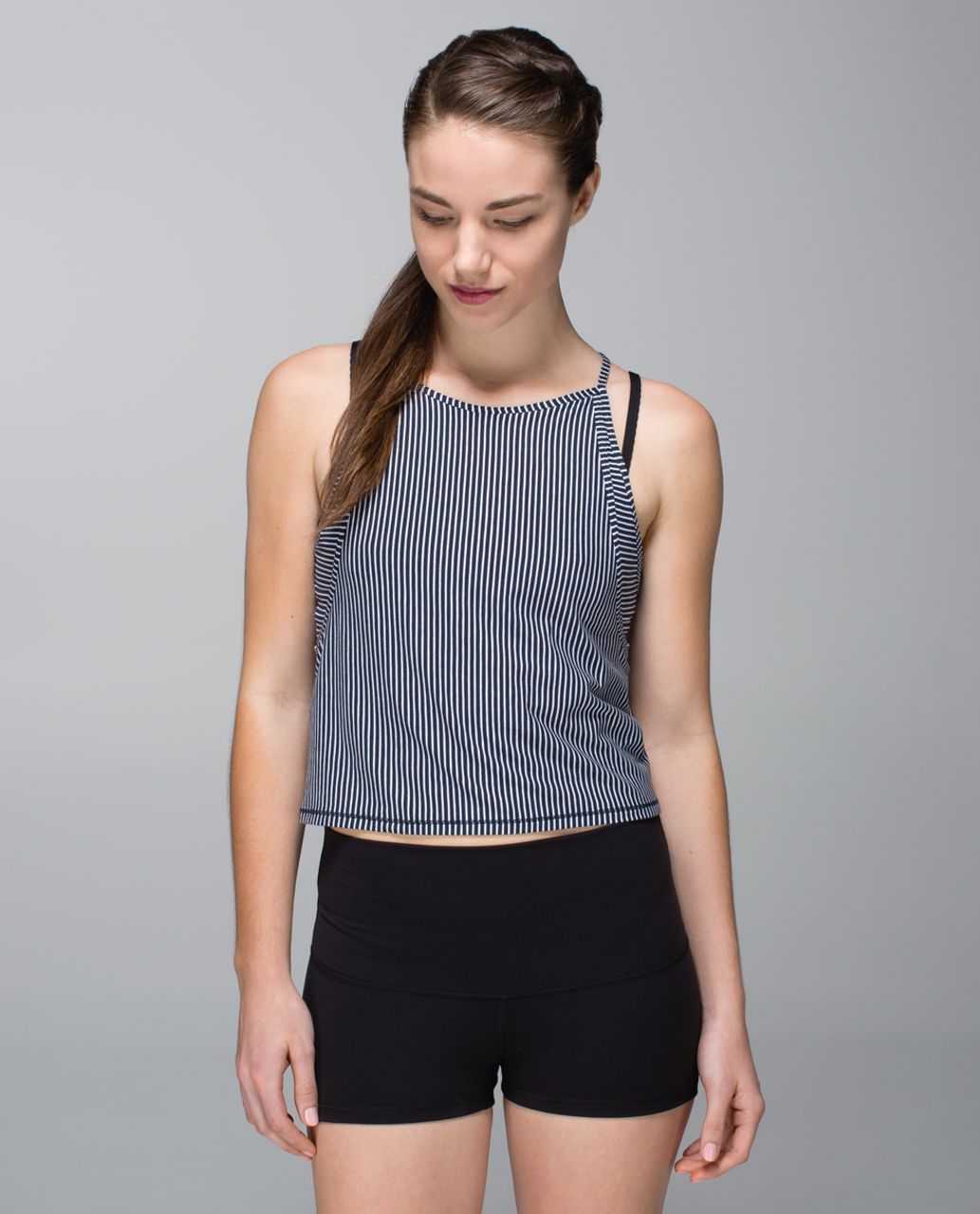 Lululemon Vita Loca Tank - Hyper Stripe Inkwell - lulu fanatics