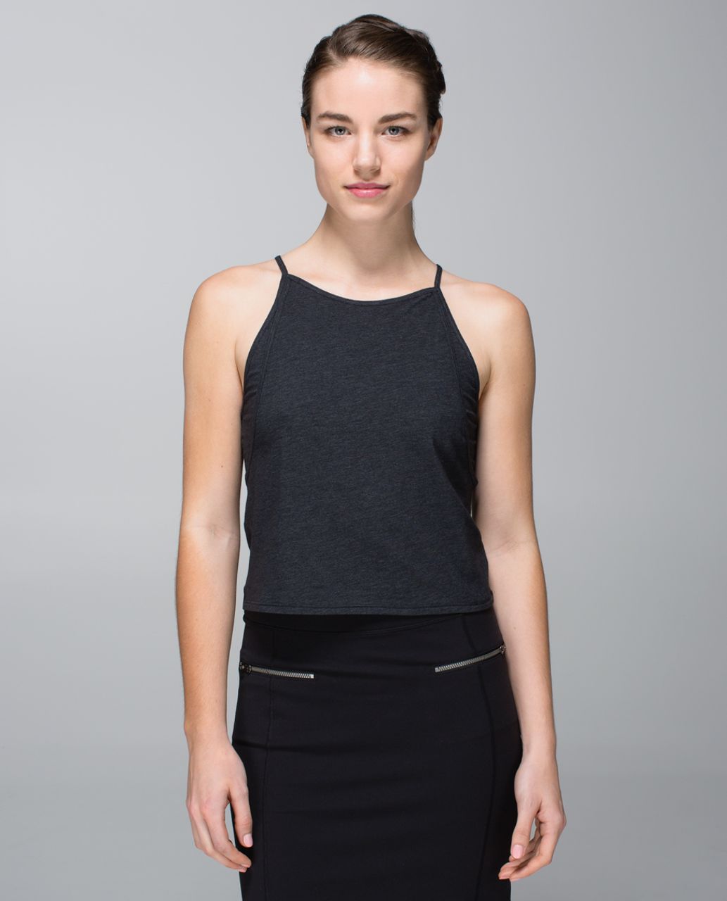 Lululemon Vita Loca Tank - Heathered Black