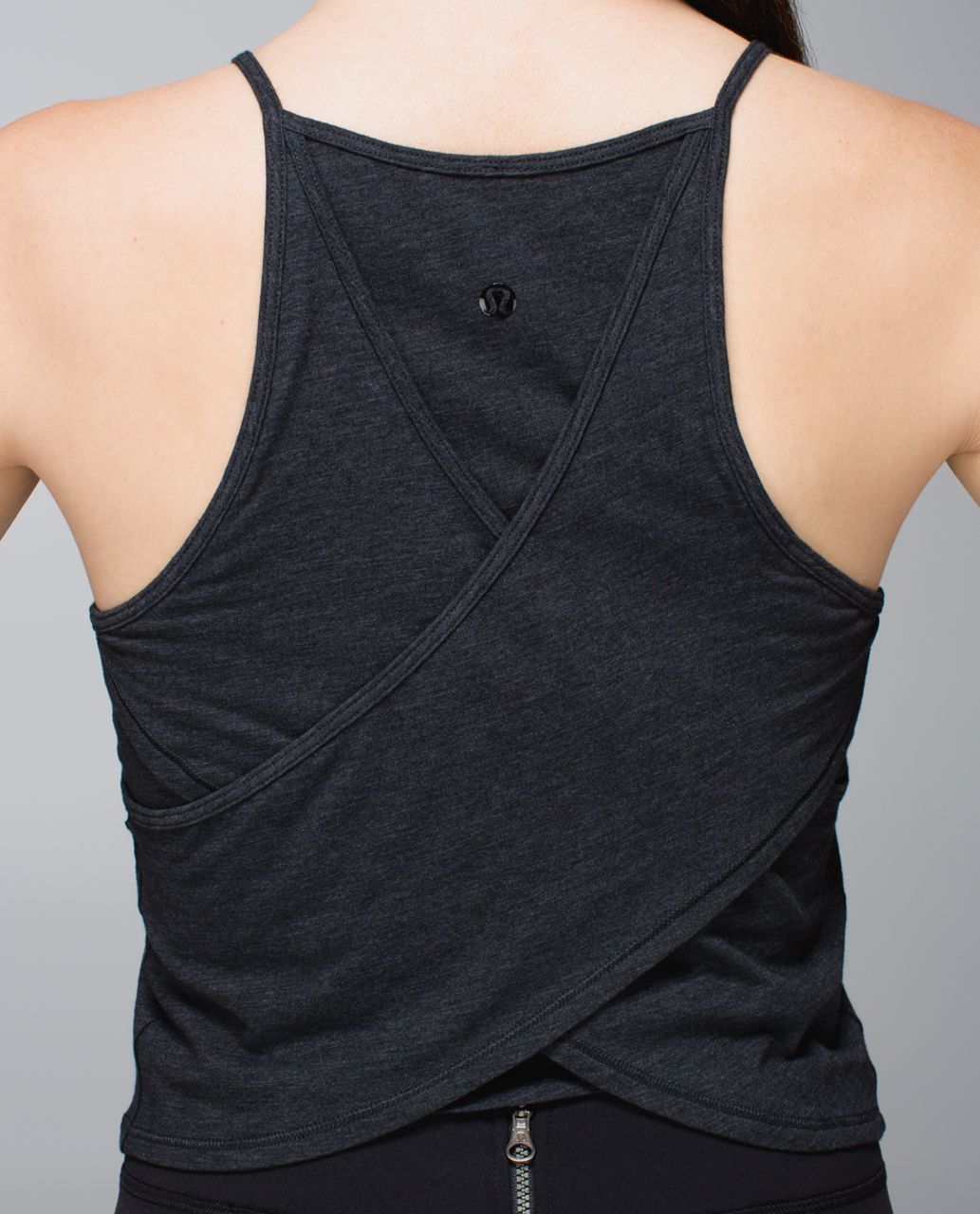 Lululemon Vita Loca Tank - Heathered Black