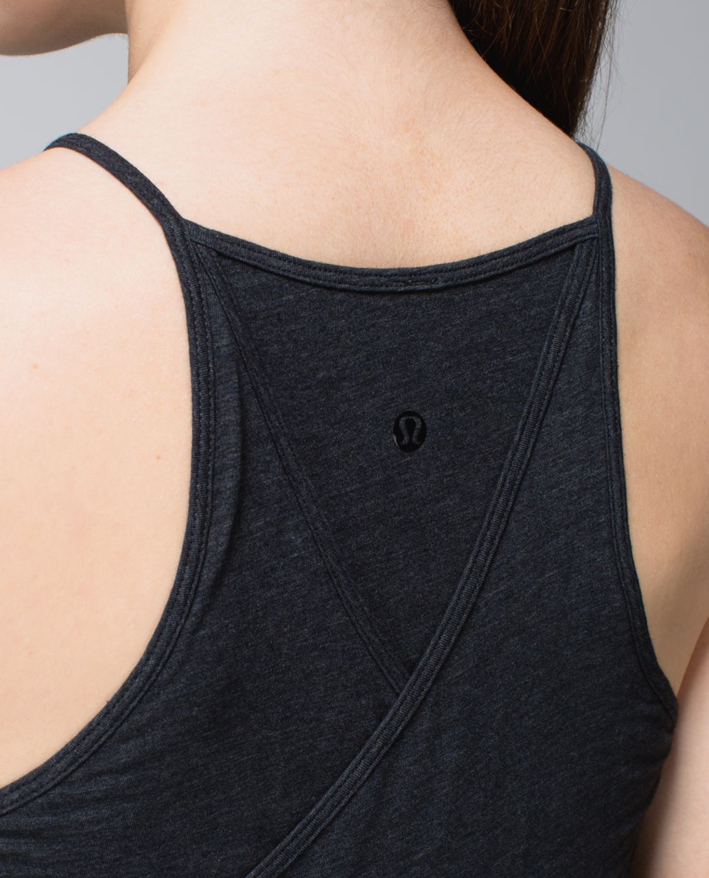 Lululemon Vita Loca Tank - Heathered Black