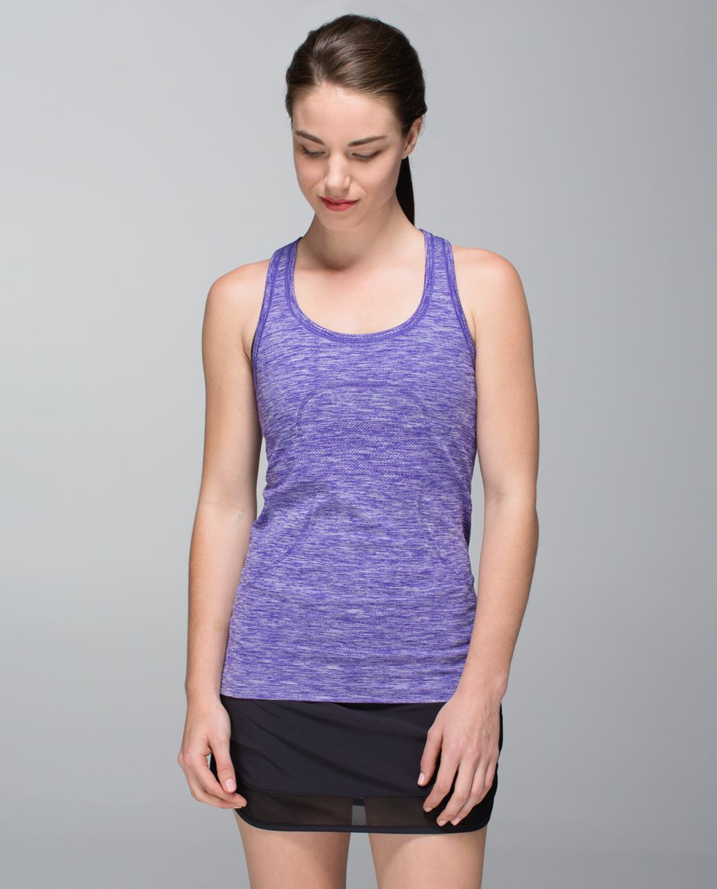 Lululemon Run:  Swiftly Tech Racerback - Heathered Bruised Berry