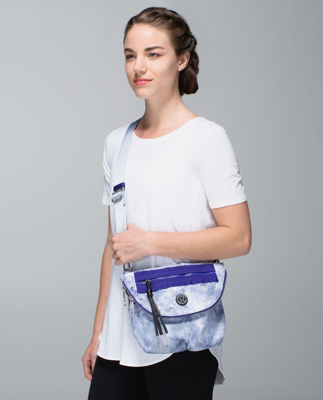 Lululemon Festival Bag - Spray Dye Cool Breeze Bruised Berry / Black