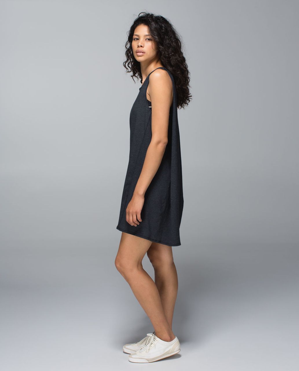 Lululemon Salutation To Savasana Dress - Heathered Black