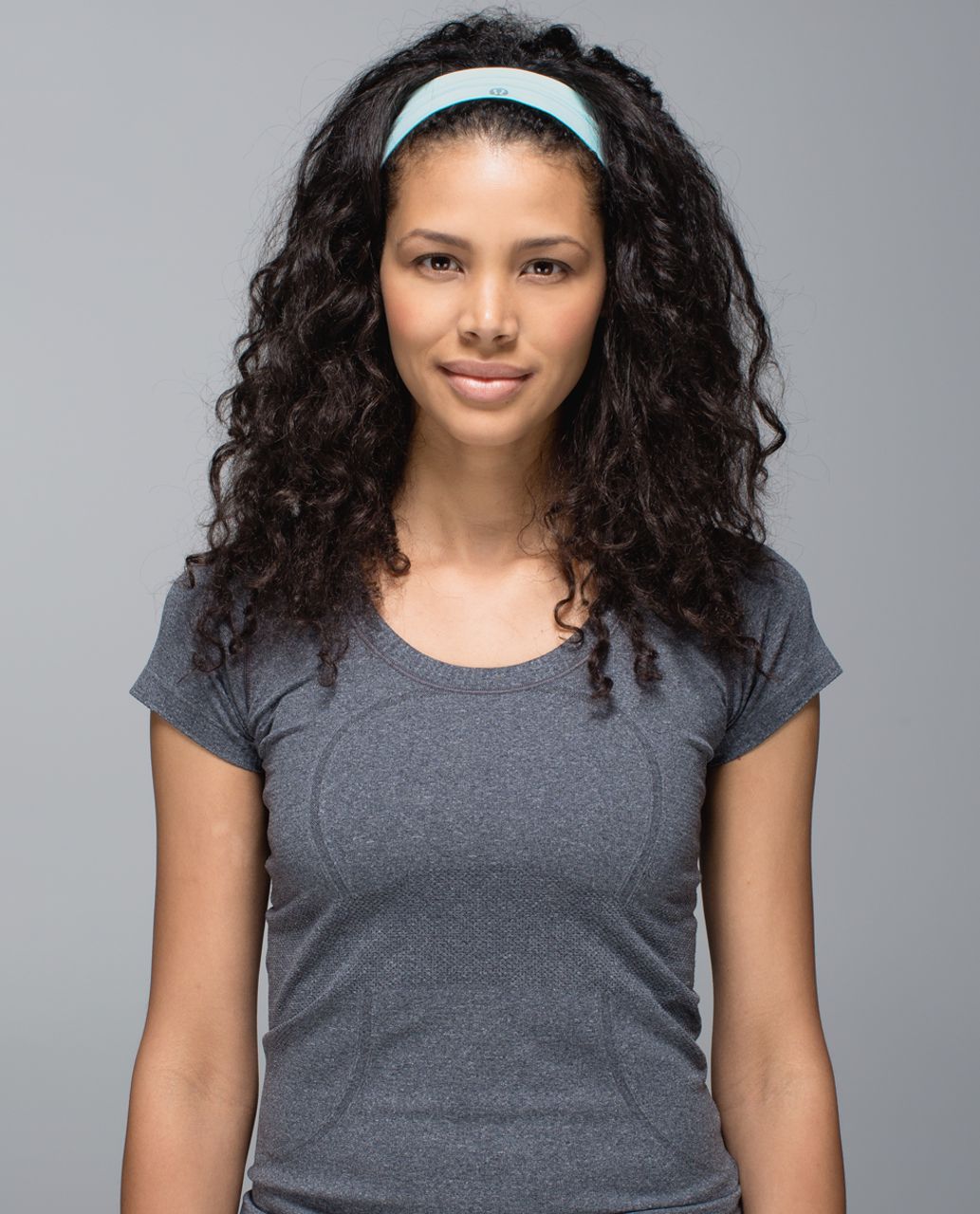 Lululemon Swiftly Headband - Heathered Aquamarine