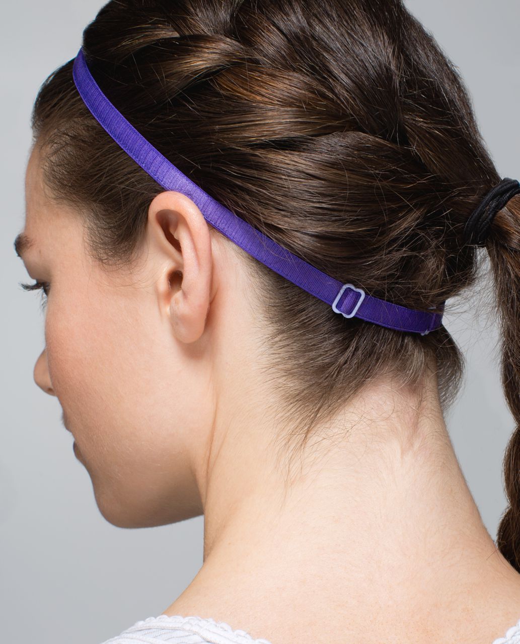 Lululemon Skinniest Satin Pirouette Headband - Bruised Berry