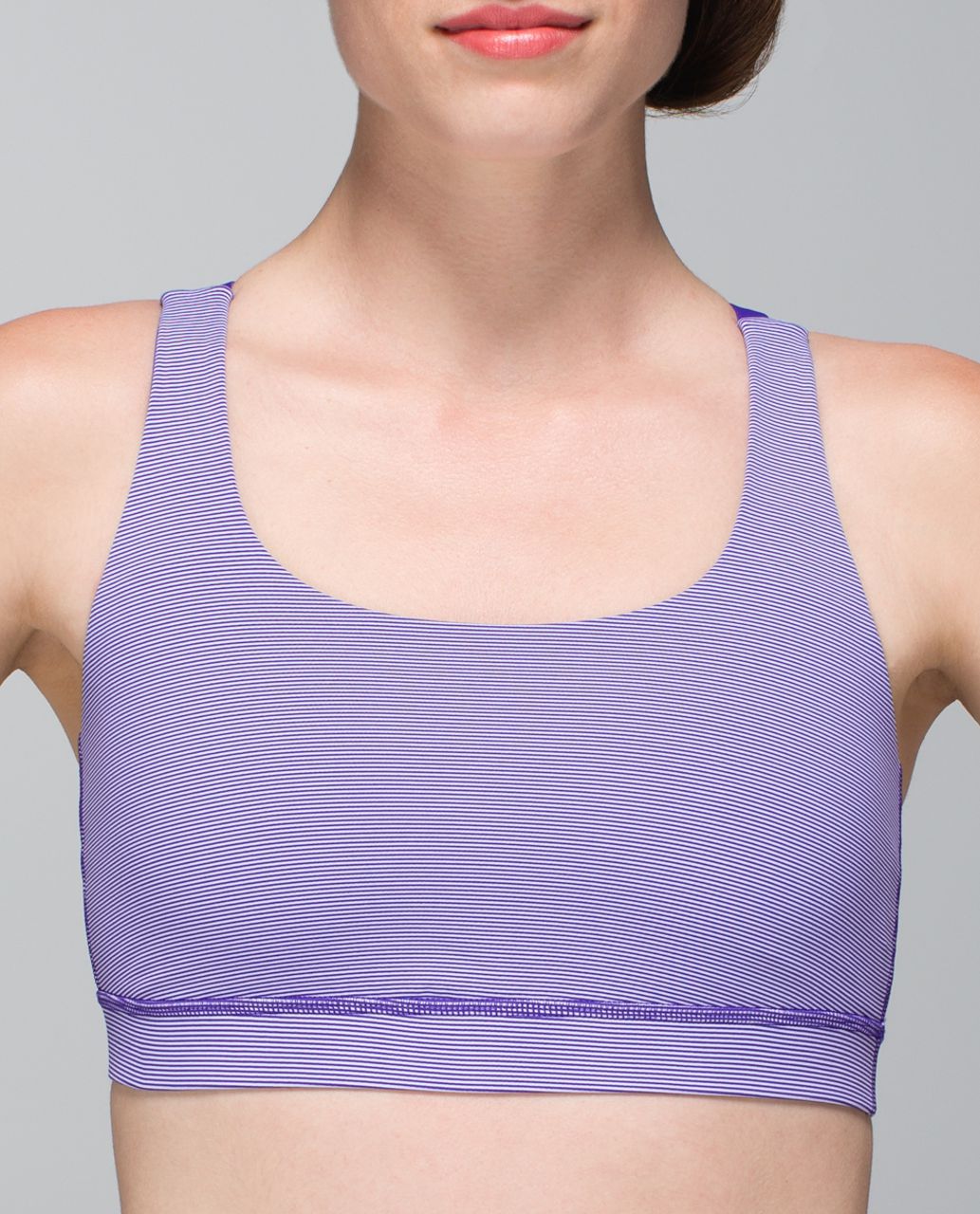 Lululemon Energy Bra - Wee Stripe Bruised Berry / Cool Breeze / Bruised Berry