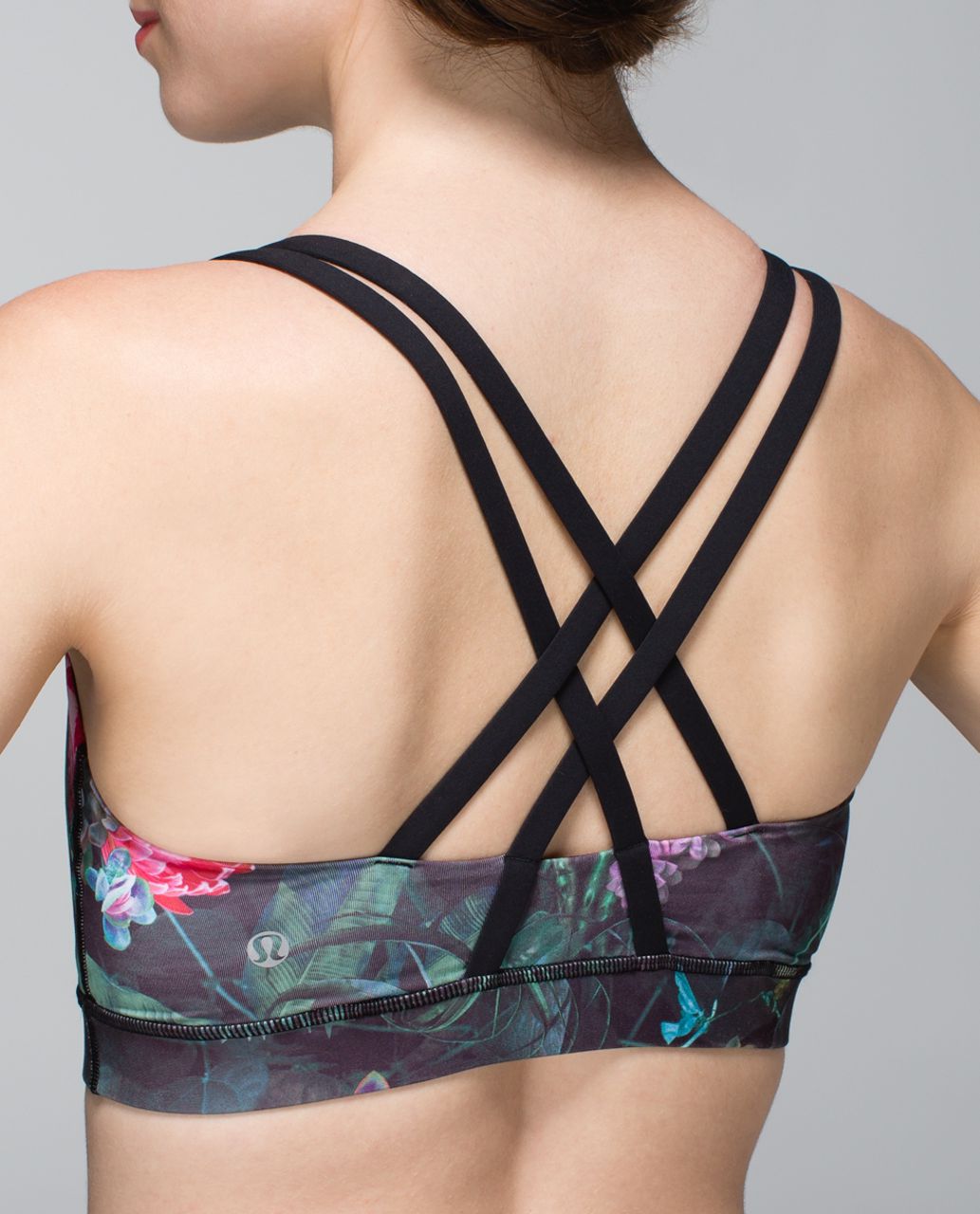 lululemon athletica, Intimates & Sleepwear, Lululemon Energy Bra Aerial  Drift Multi Black