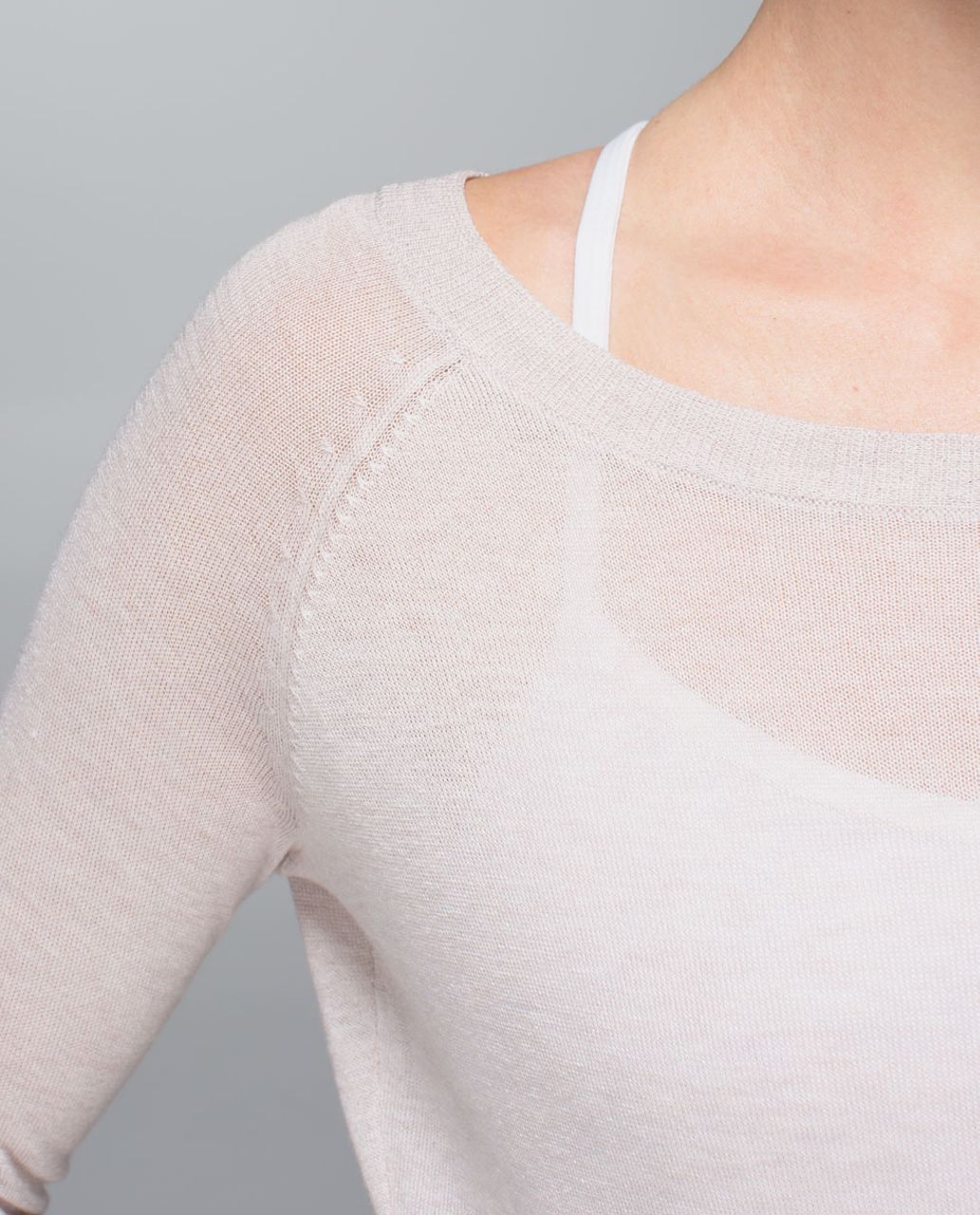 Lululemon Chai Time Pullover II - Heathered Dune