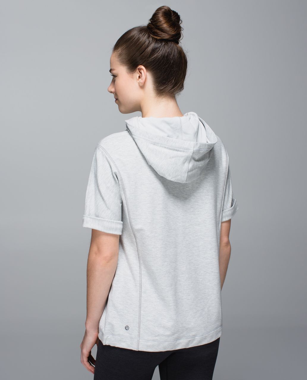 Lululemon Serenity Hoodie - Heathered Light Grey