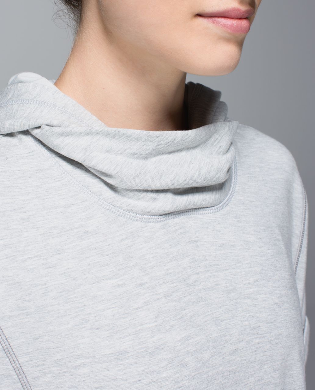 Lululemon Serenity Hoodie - Heathered Light Grey