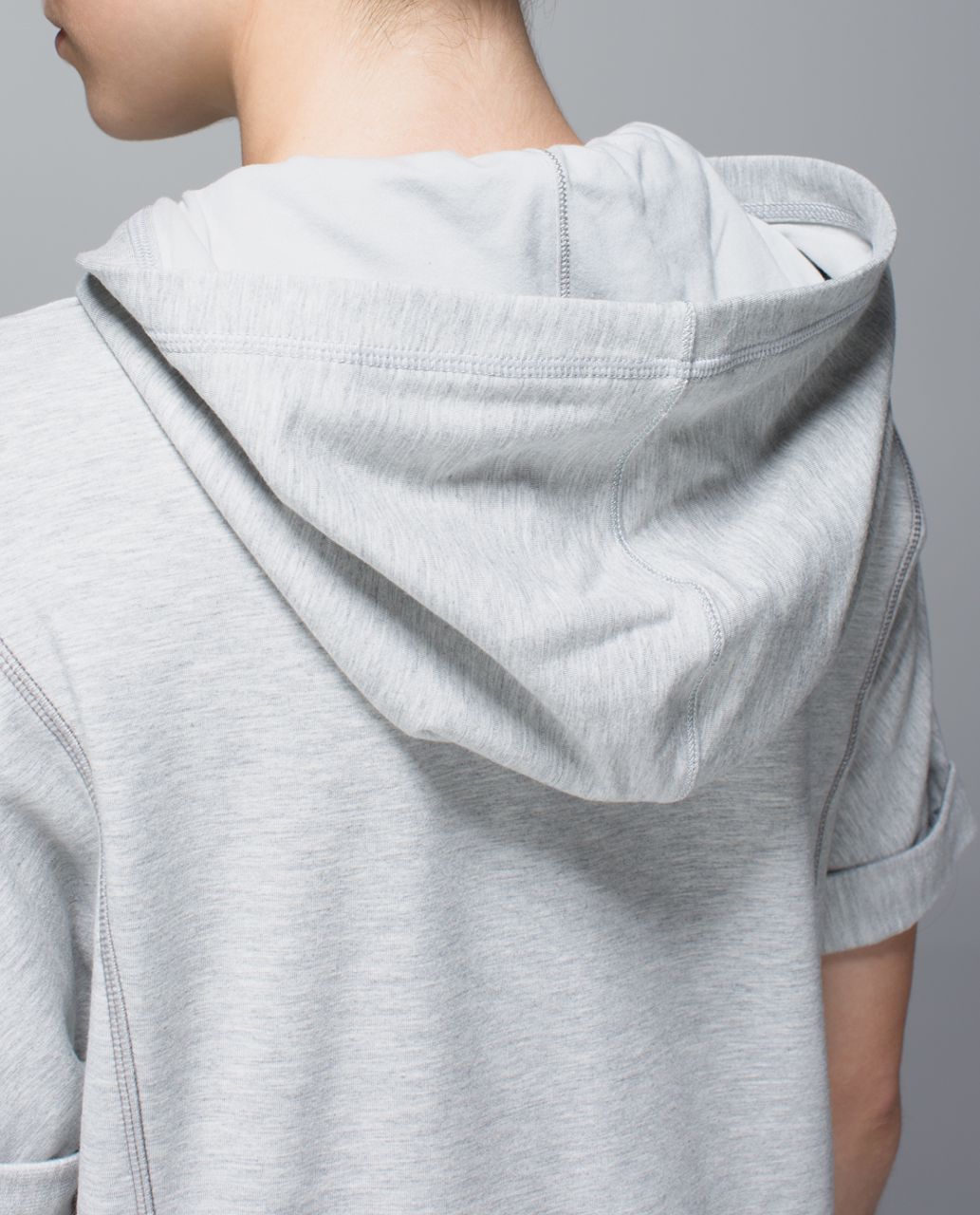 Lululemon Serenity Hoodie - Heathered Light Grey