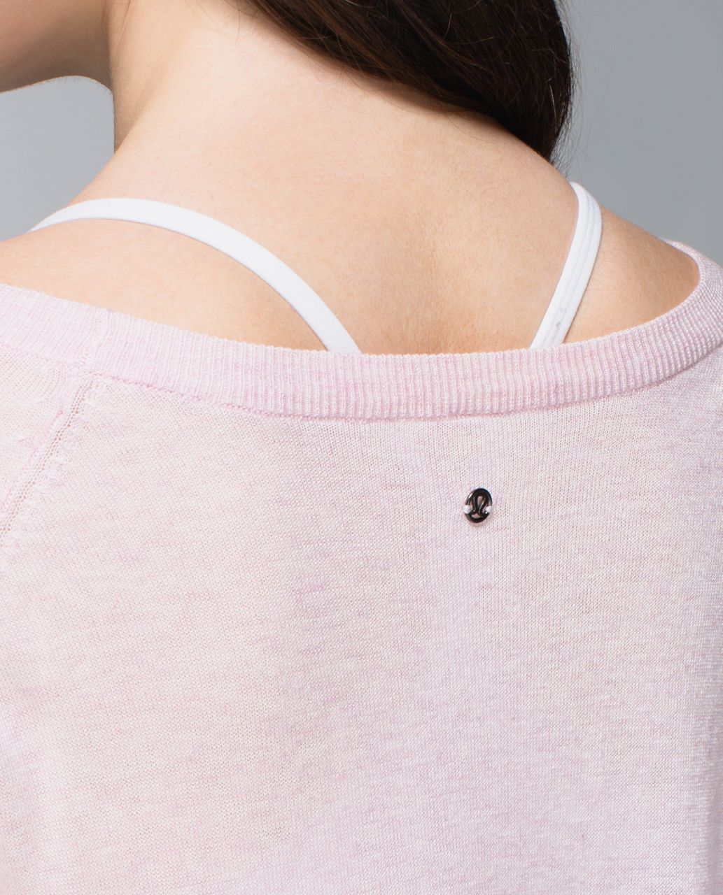 Lululemon Chai Time Pullover II - Heathered Barely Pink