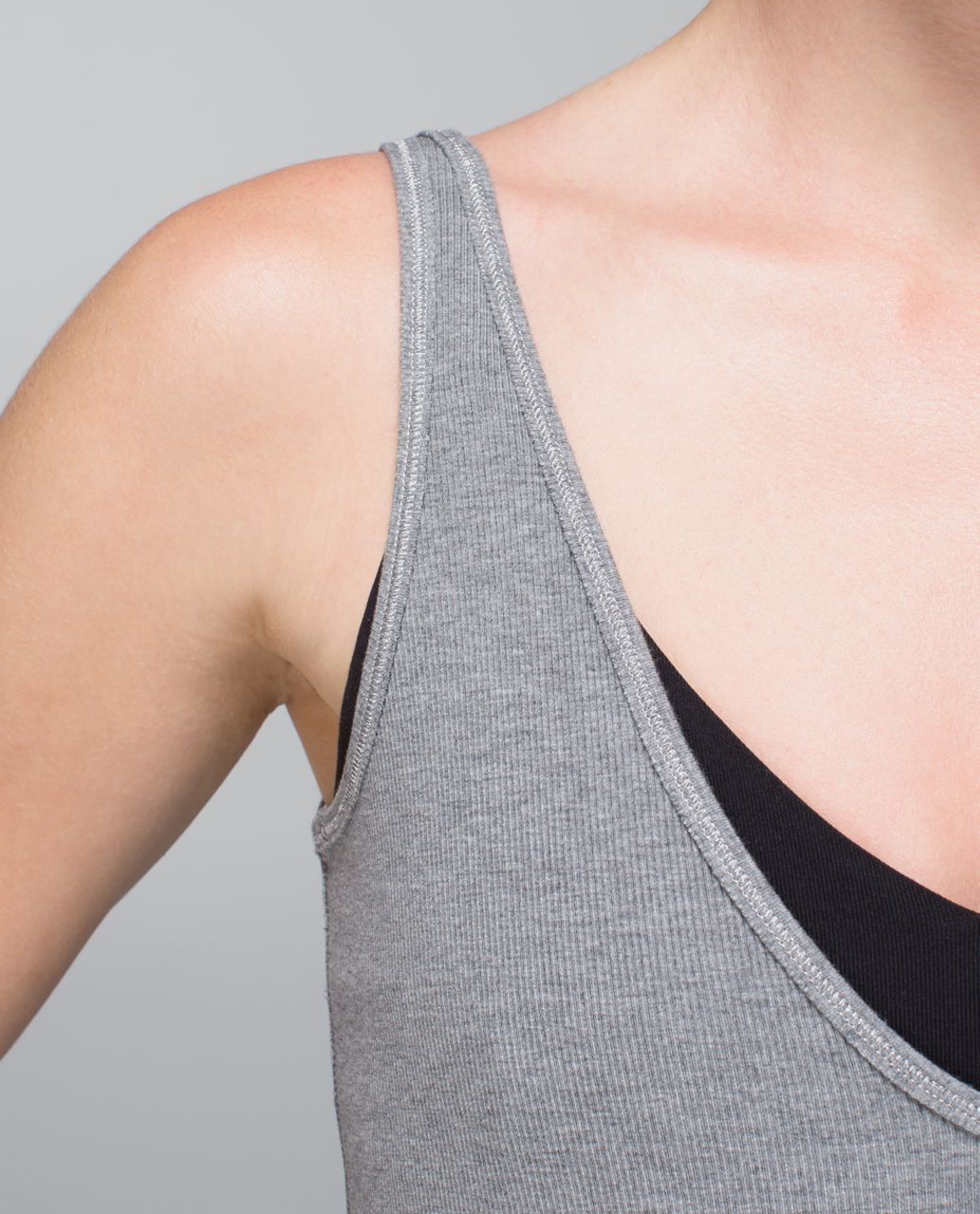 Lululemon Mudra Tank - Heathered Medium Grey