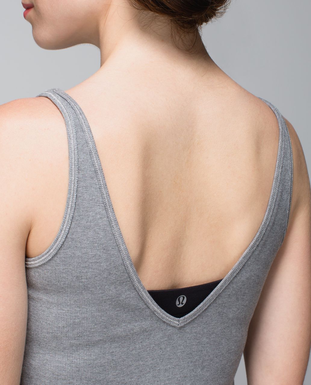 Lululemon Mudra Tank - Heathered Medium Grey