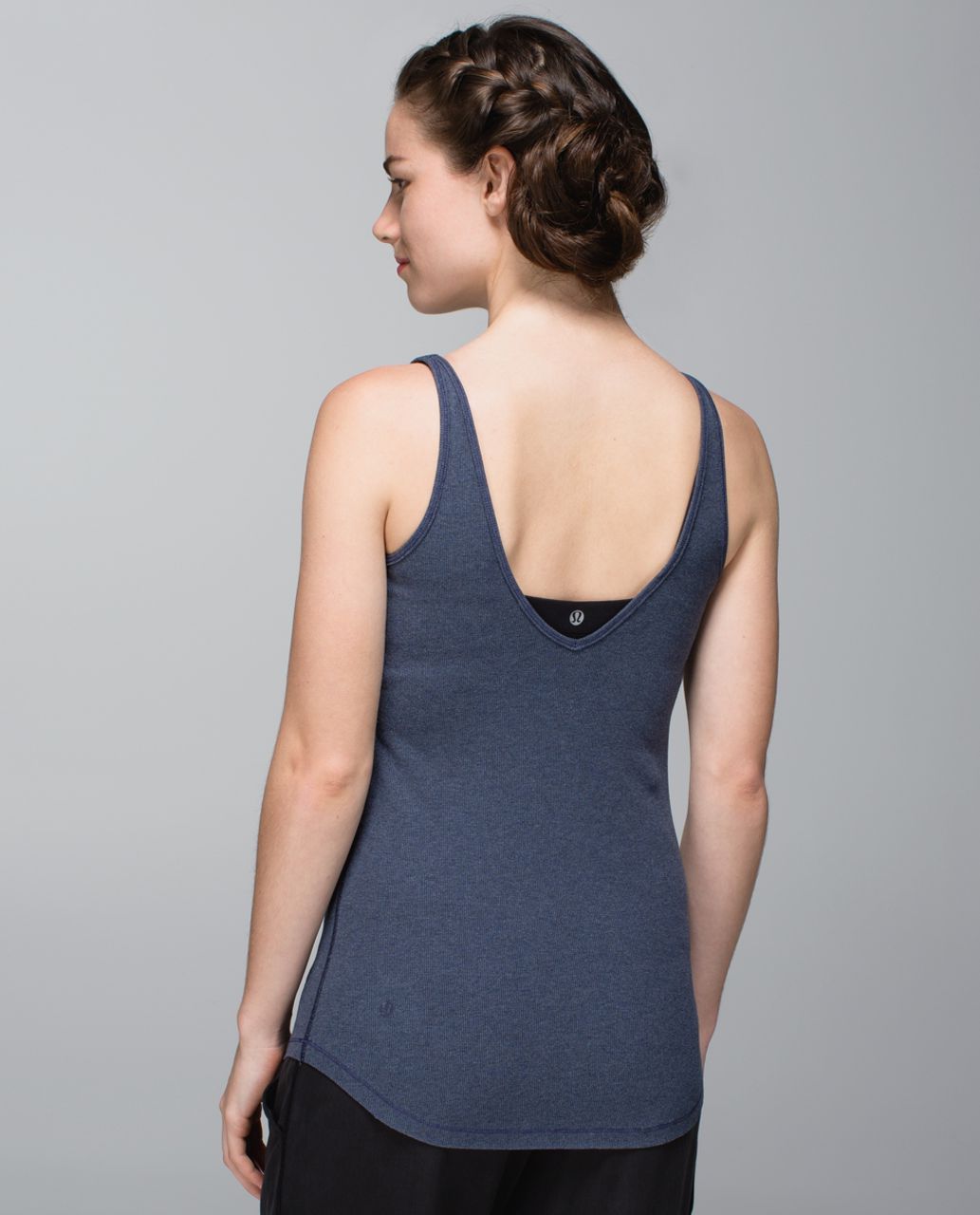 Lululemon Mudra Tank - Heathered Cadet Blue