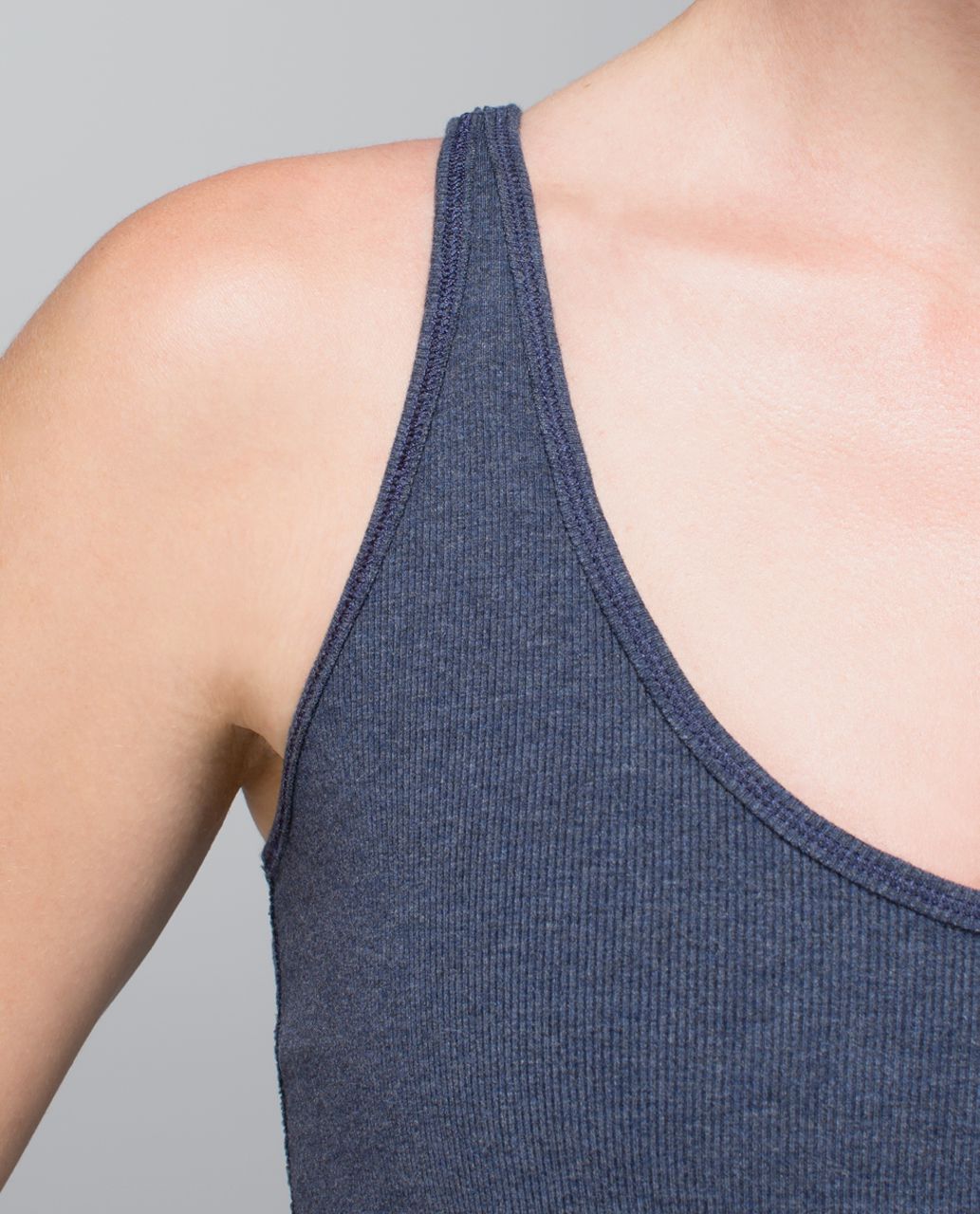 Lululemon Mudra Tank - Heathered Cadet Blue