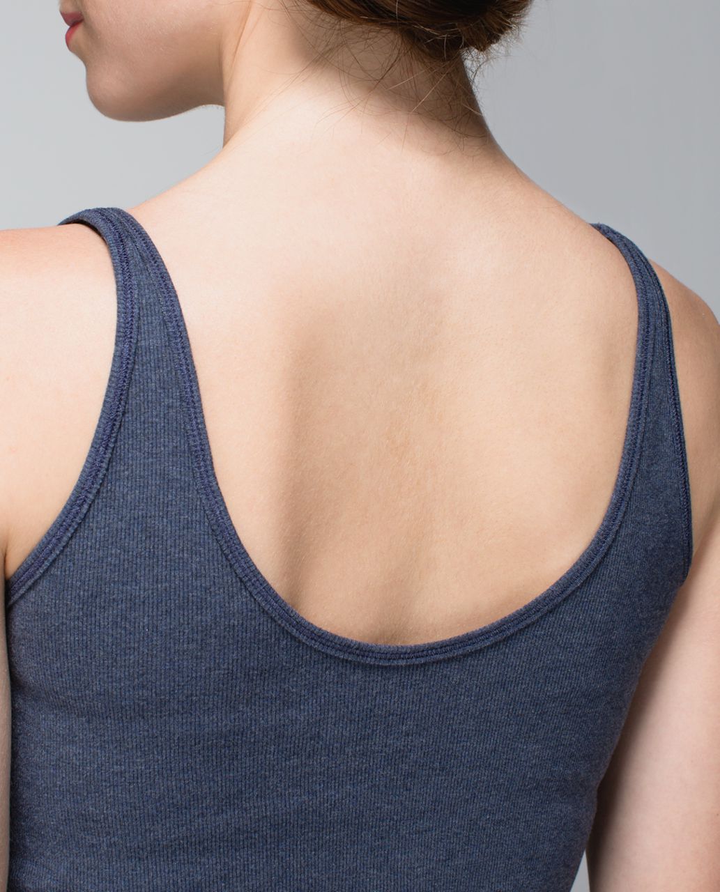 Lululemon Mudra Tank - Heathered Cadet Blue