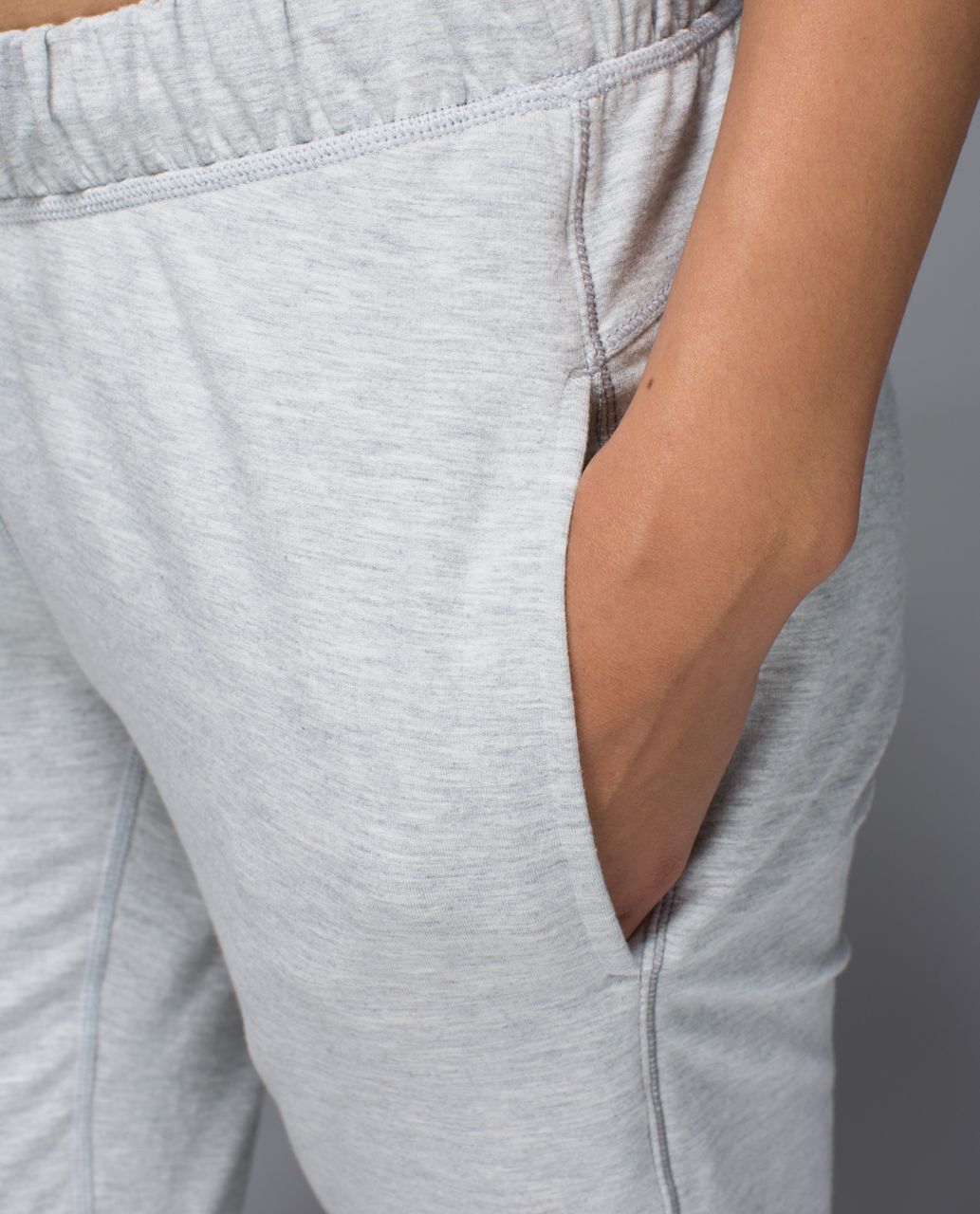 Lululemon Serenity Pant - Heathered Light Grey