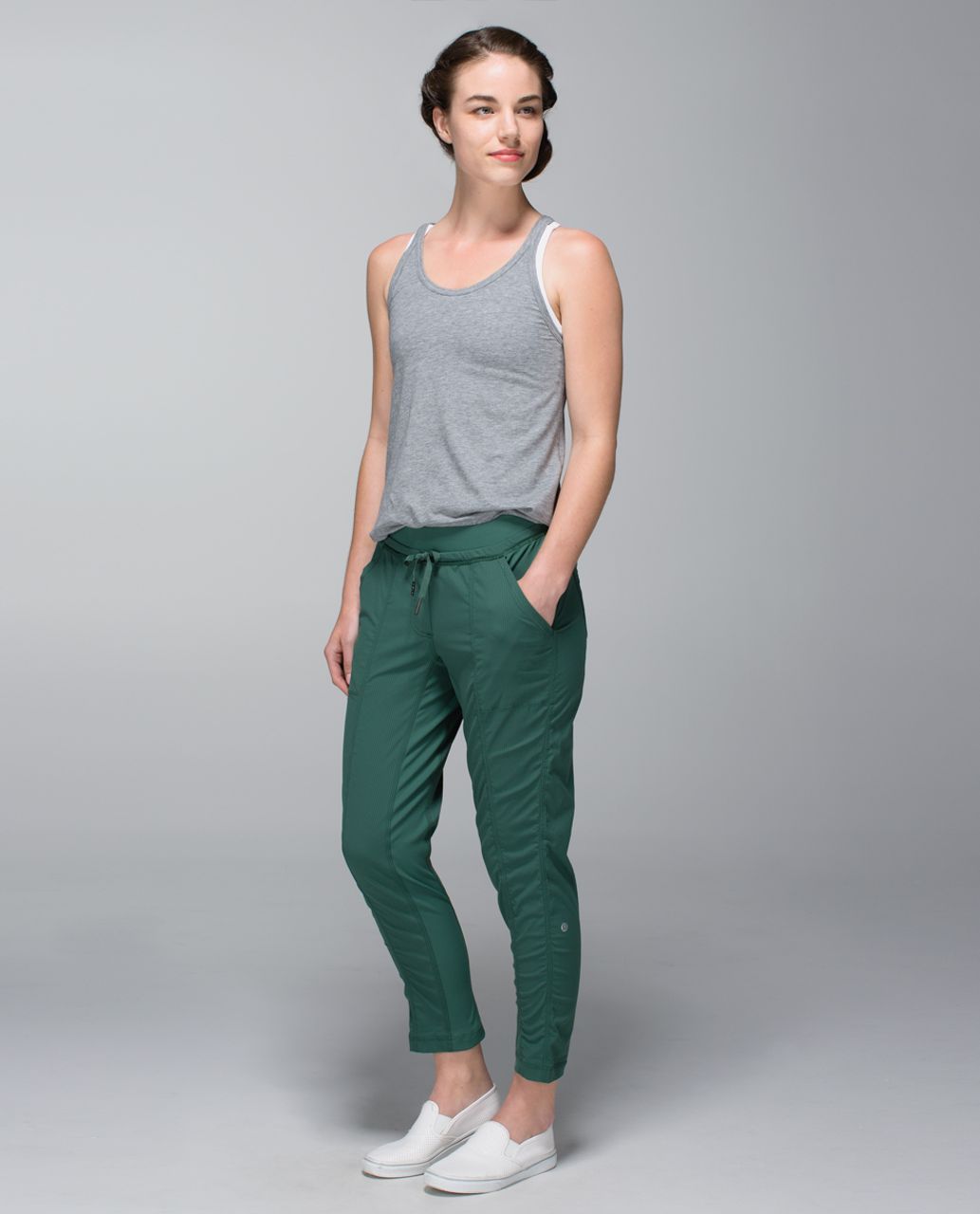 Lululemon Street To Studio Pant II - Gator Green - lulu fanatics