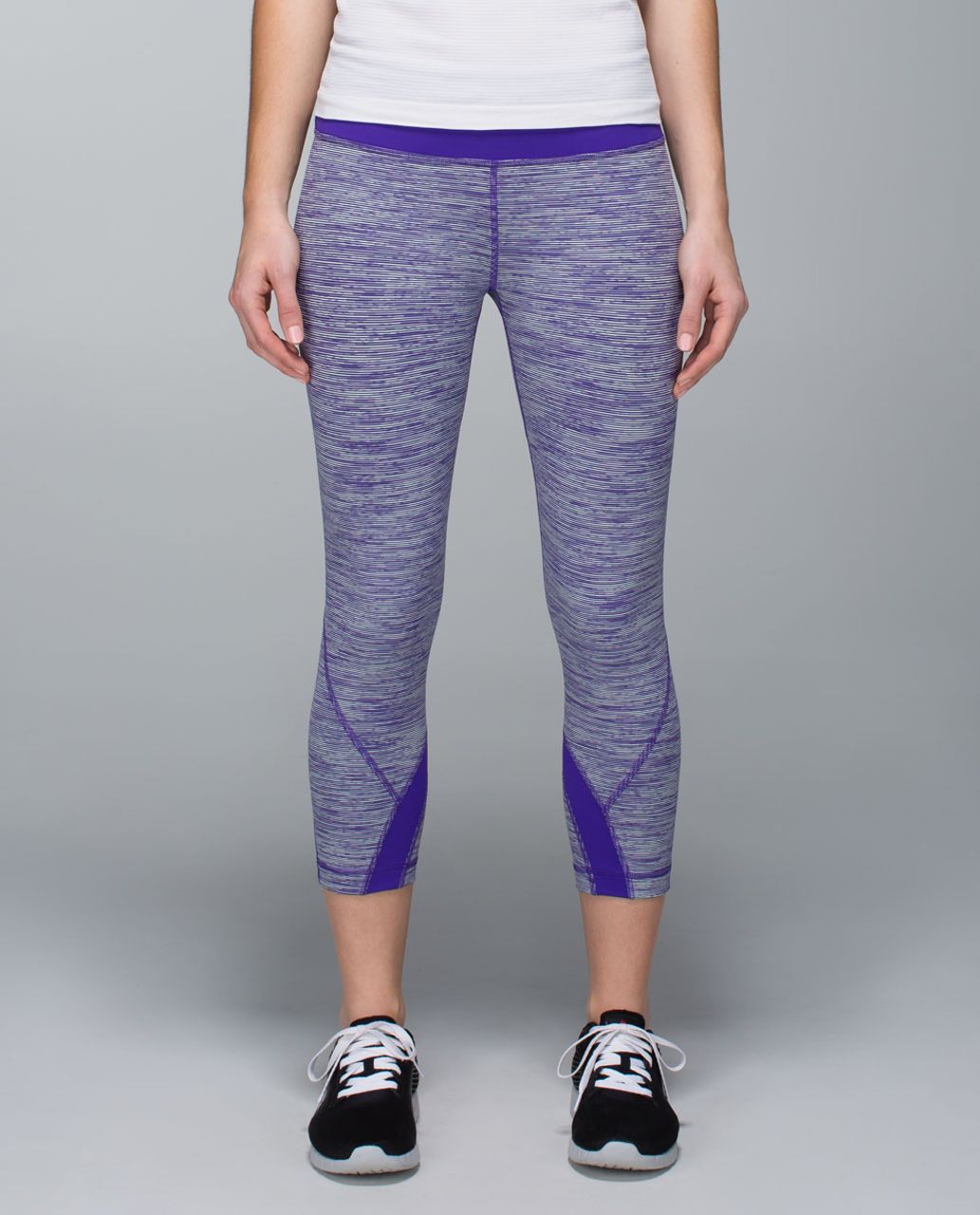 Lululemon Run:  Inspire Crop II *All Luxtreme - Wee Are From Space Brusied Berry / Bruised Berry