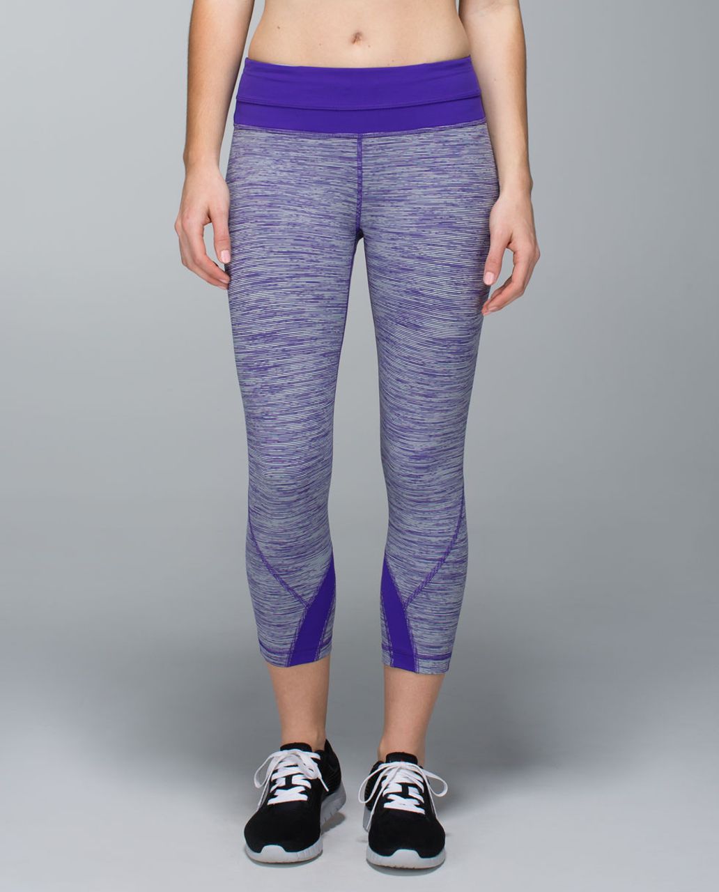 Lululemon Run:  Inspire Crop II *All Luxtreme - Wee Are From Space Brusied Berry / Bruised Berry