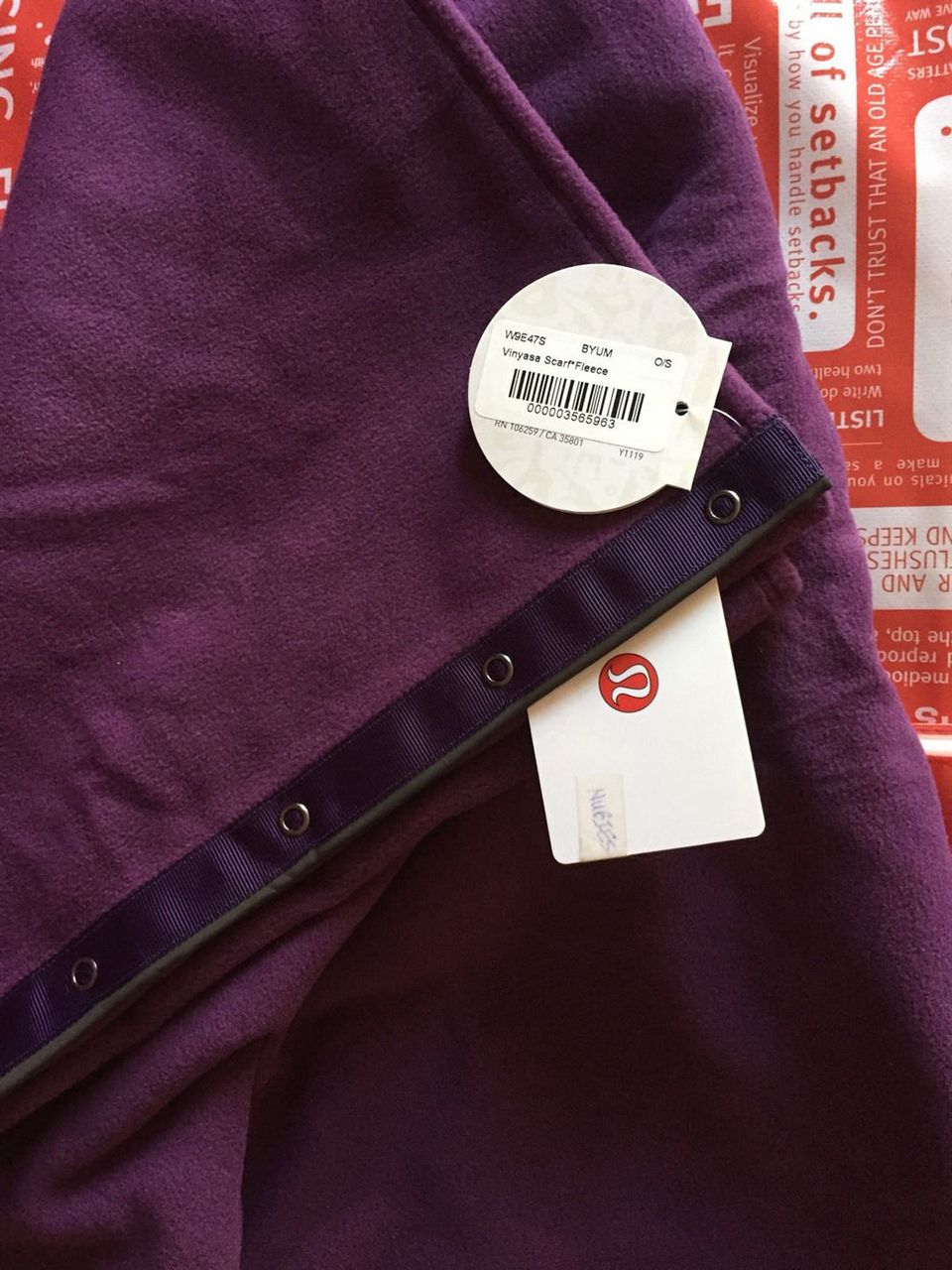 Lululemon Vinyasa Scarf - Berry Yum Yum  