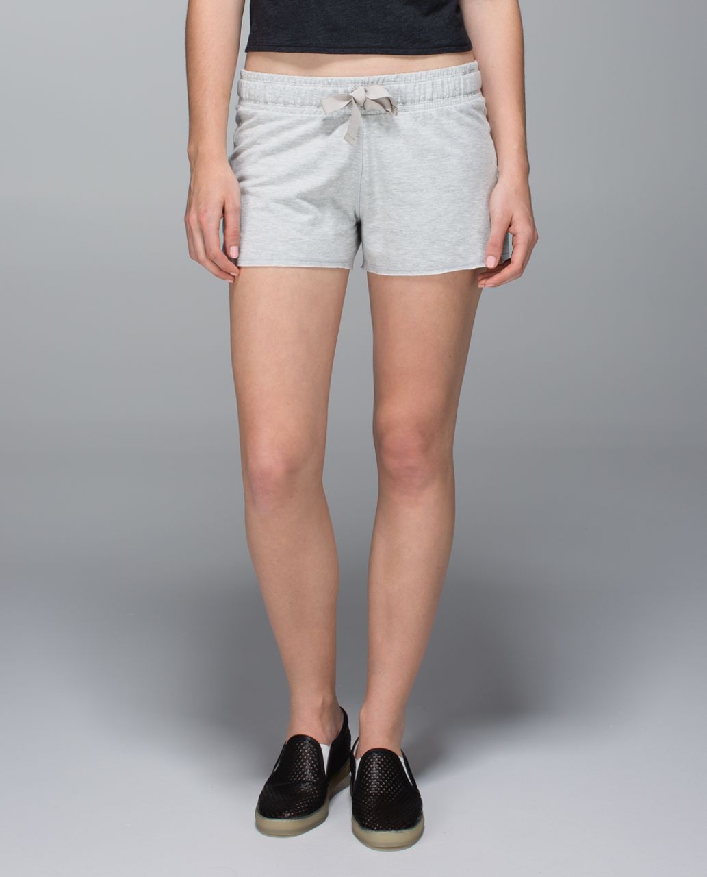 Lululemon Serenity Short - Heathered Light Grey