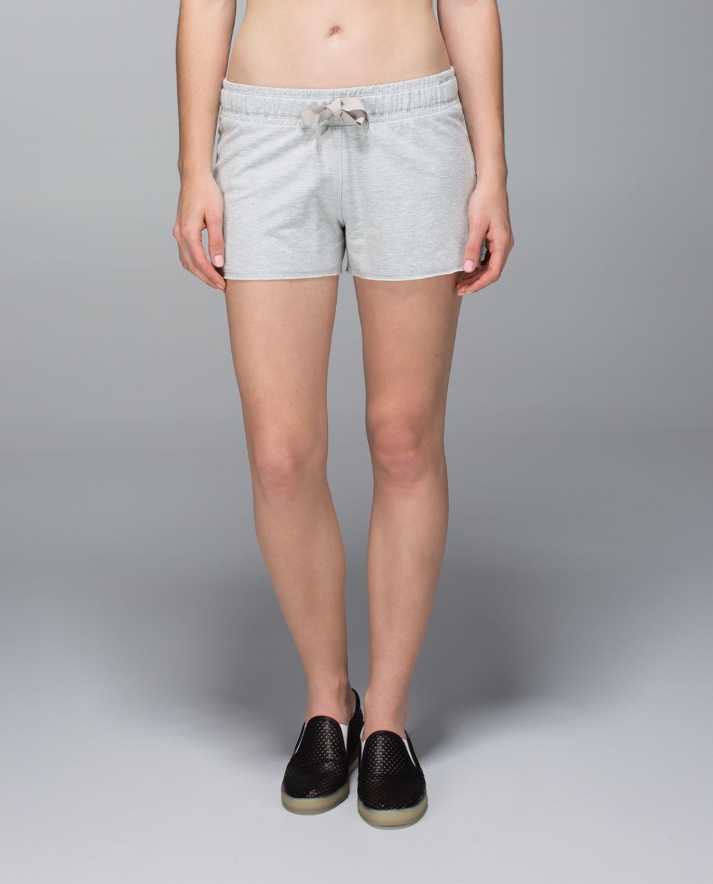 Lululemon Serenity Short - Heathered Light Grey