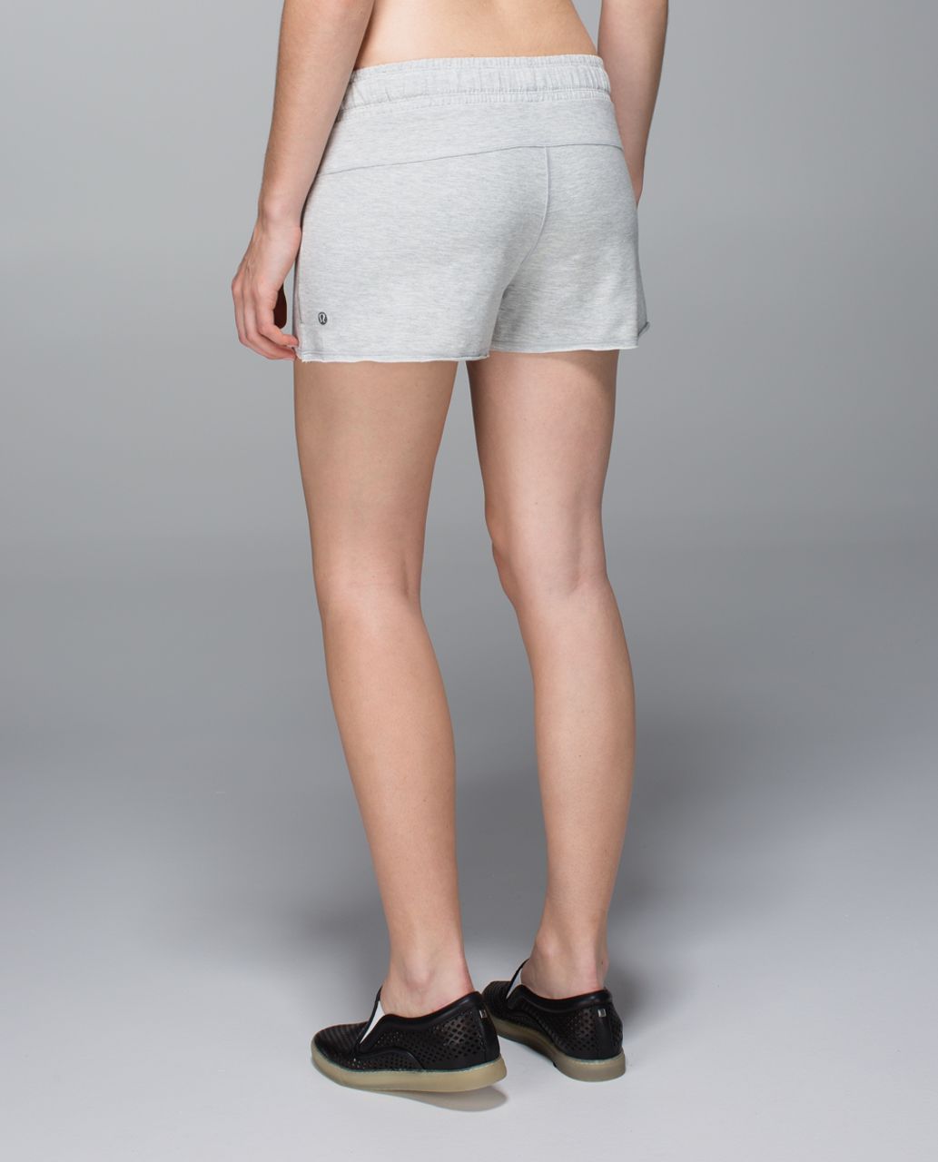 Lululemon Serenity Short - Heathered Light Grey