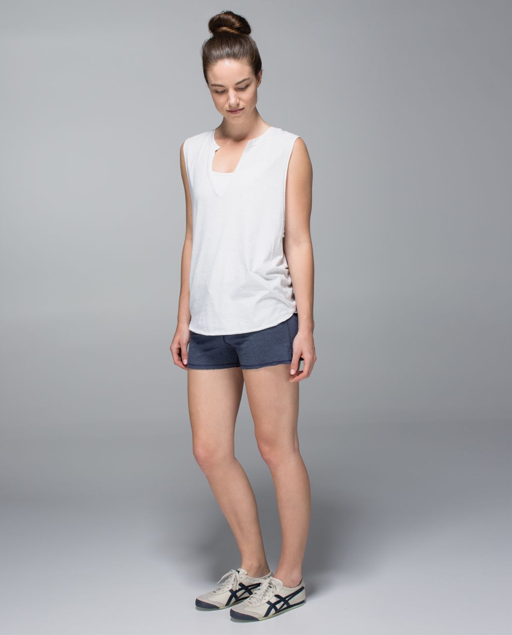 Lululemon Serenity Short - Heathered Cadet Blue