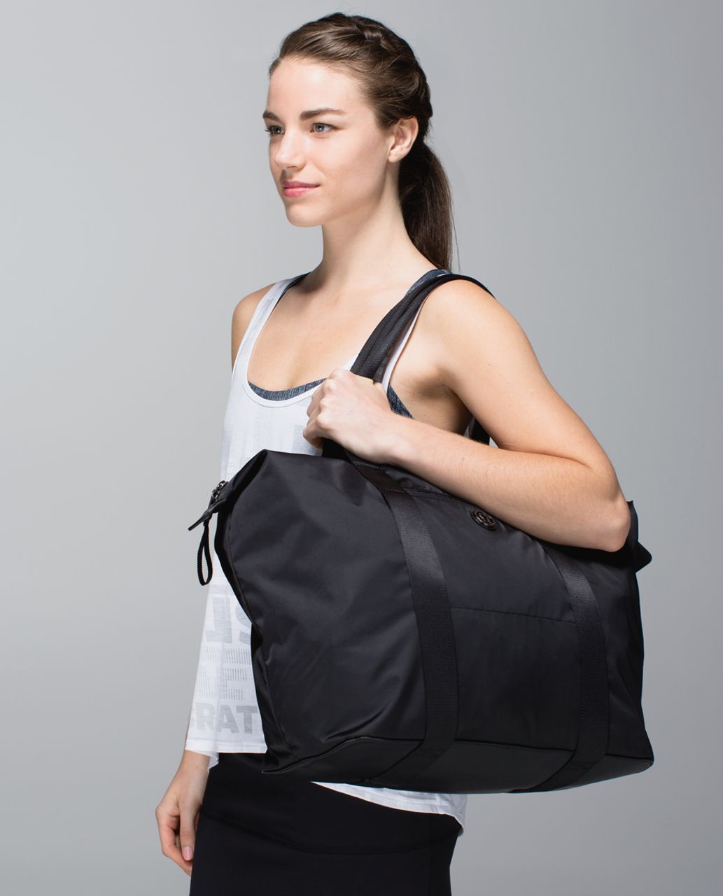 Lululemon All Day Asana Tote - Black - lulu fanatics