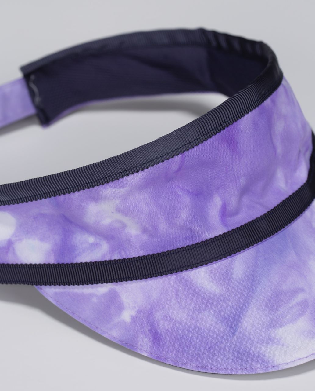 Lululemon Perfect Pace Visor - Spray Dye Cool Breeze Bruised Berry / Cadet Blue