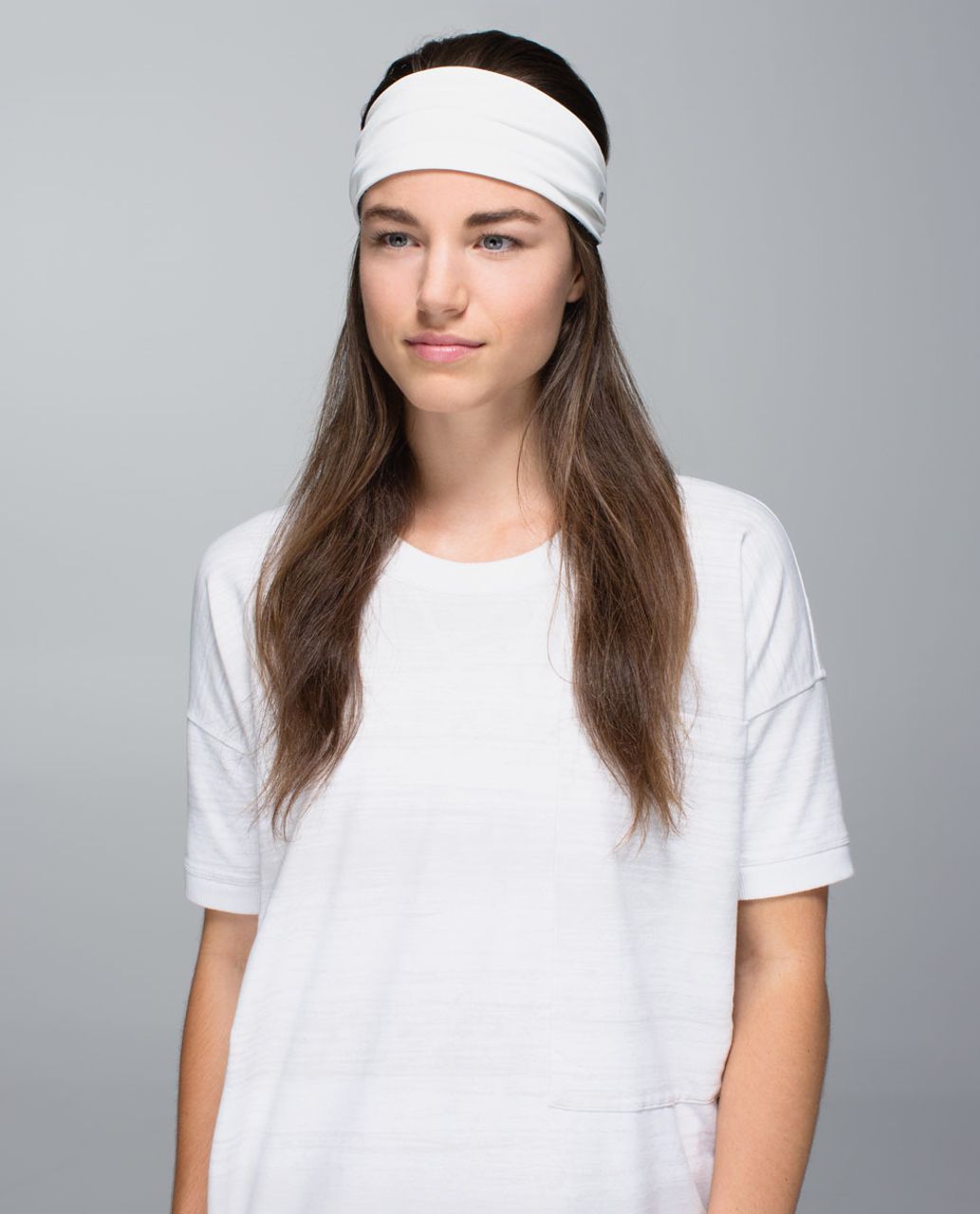 Lululemon Bang Buster Headband *Reversible - Flowabunga Black Angel Wing / Angel Wing