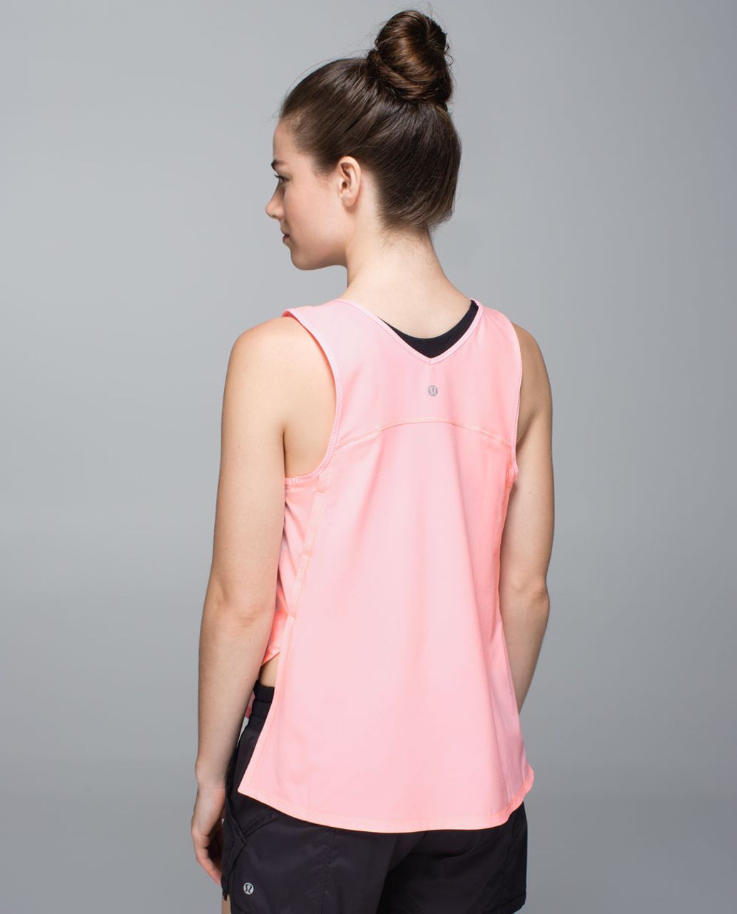 Lululemon Run:  Split Singlet - Bleached Coral