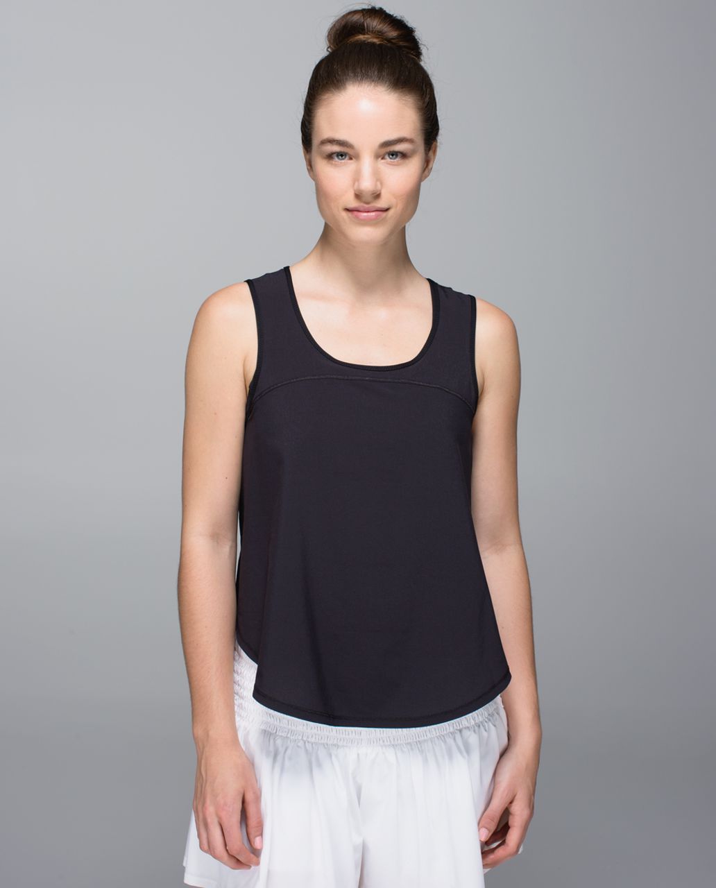 Lululemon Run:  Split Singlet - Black