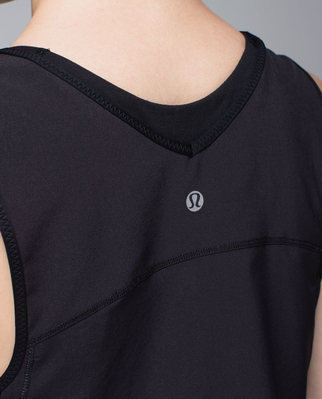 Lululemon Run:  Split Singlet - Black