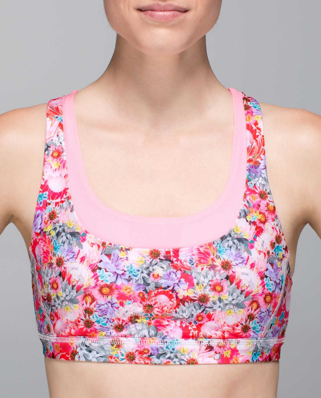 Lululemon Run: Stuff Your Bra II - Flowabunga Mini Multi / Bleached Coral -  lulu fanatics