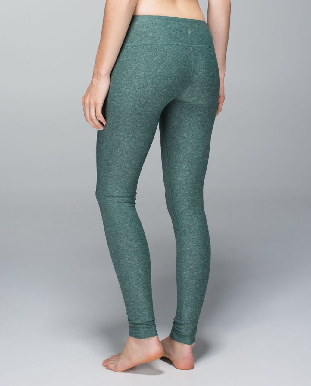 Lululemon Wunder Under Pant Heathered Forest Lulu Fanatics