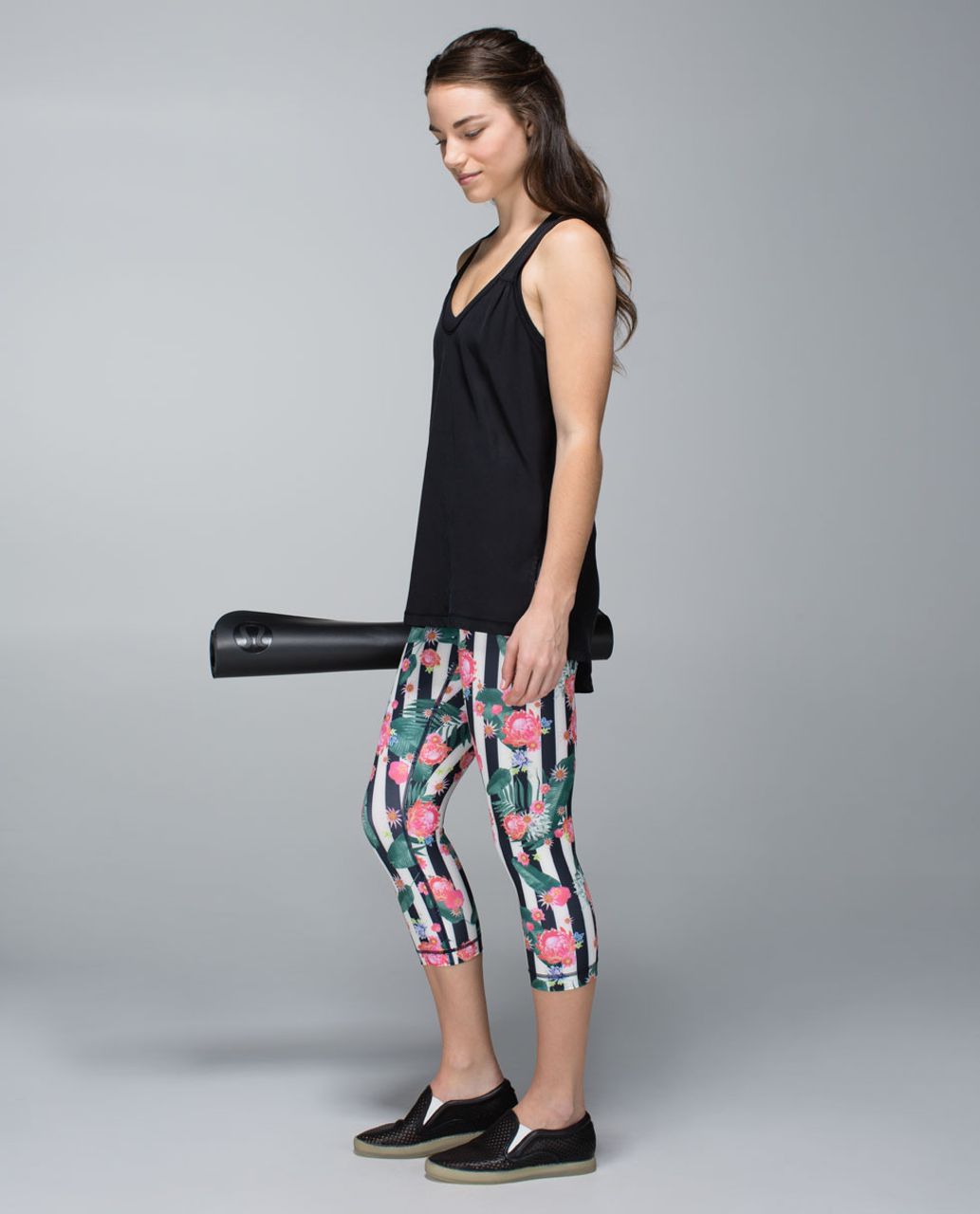 Lululemon Wunder Under Crop *Full-On Luxtreme - Palm Play Multi