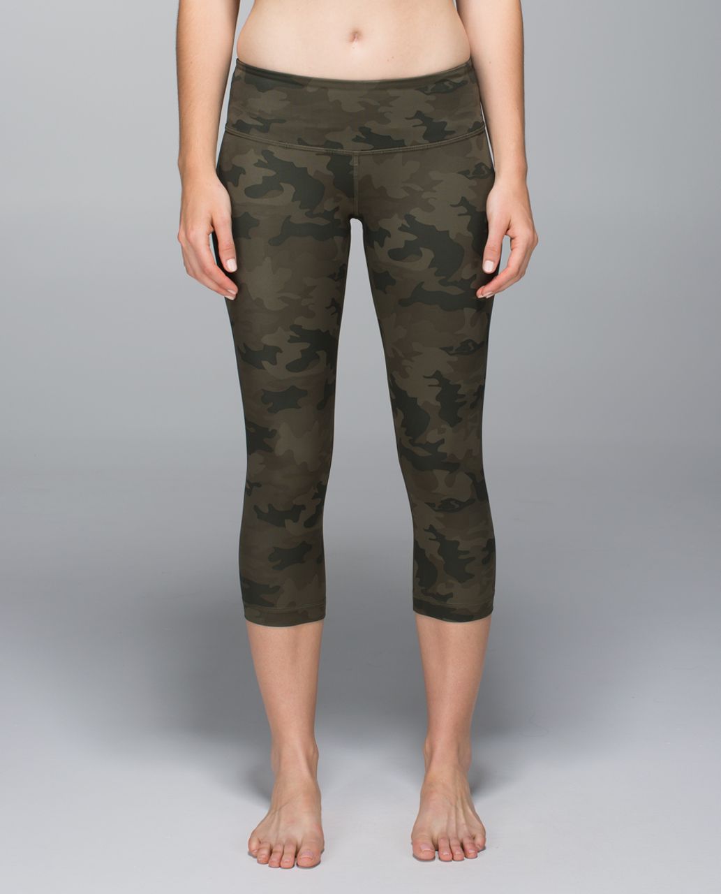 Lululemon Wunder Under Crop *Full-On Luxtreme - Savasana Camo 20cm